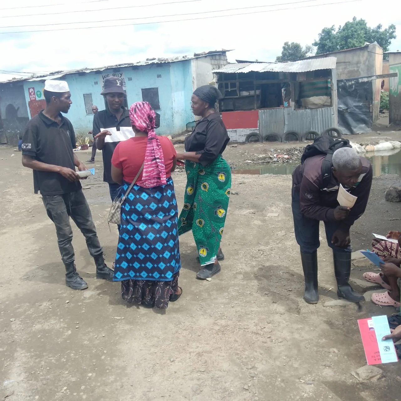 Evangelism Program in John Laing Residential area.jpeg