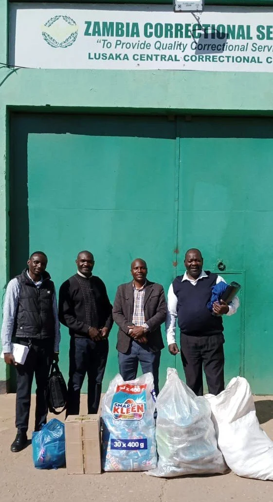 Donations at Lusaka Central Correction Facility .jpeg