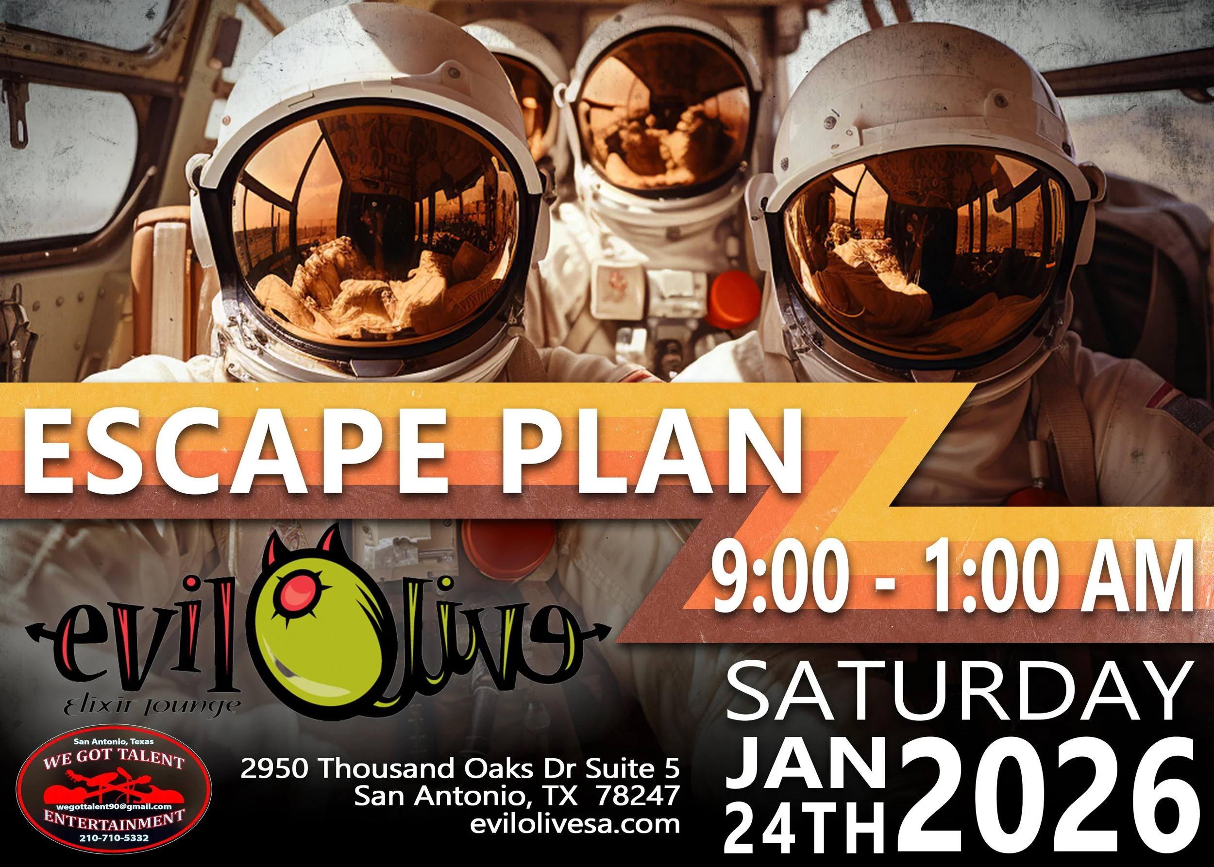 Escape Plan (on bass guitar/vocals)