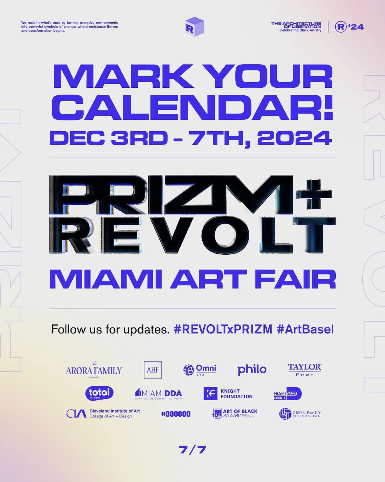 grateful to be able to show some work @prizmartfair if you're in MIA tap in and see some amazing art.