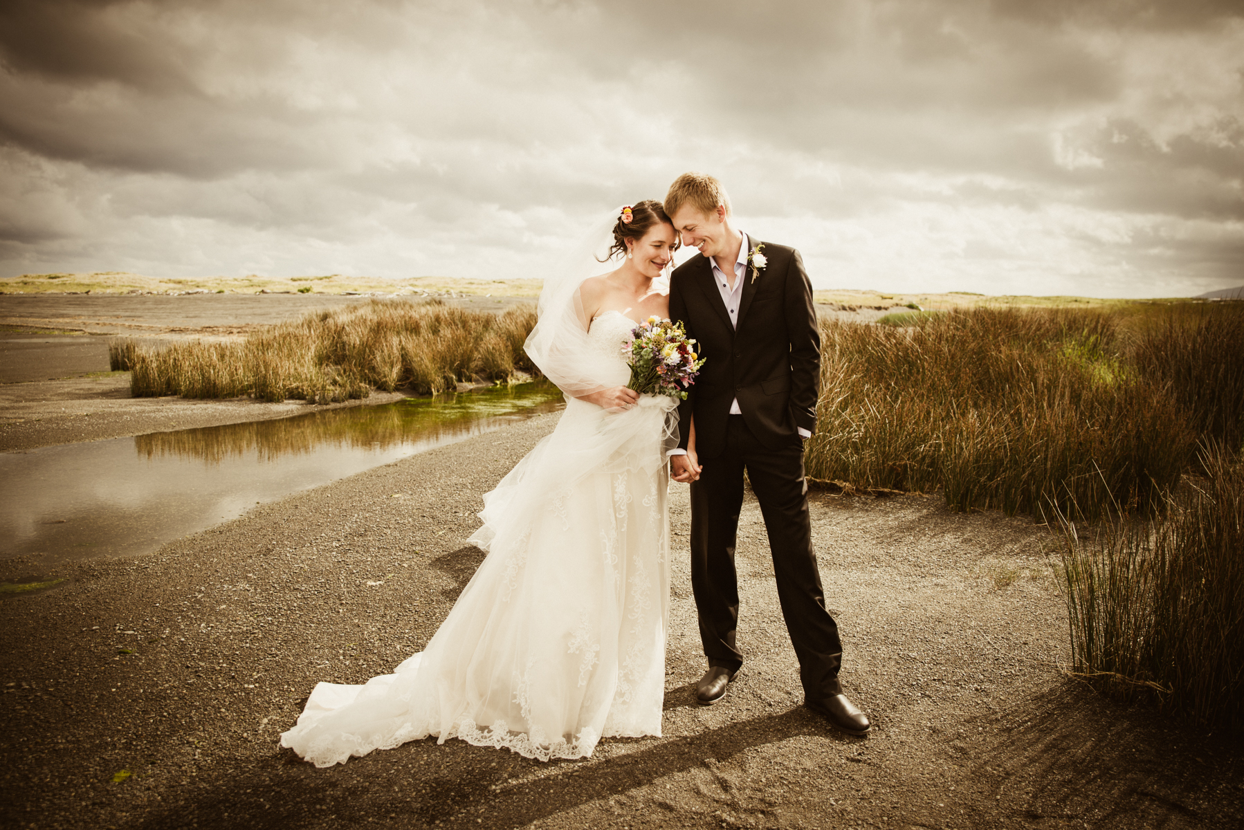 Wedding at the Onoke Spit, Wairarapa# Wedding Photographer Wairarapa