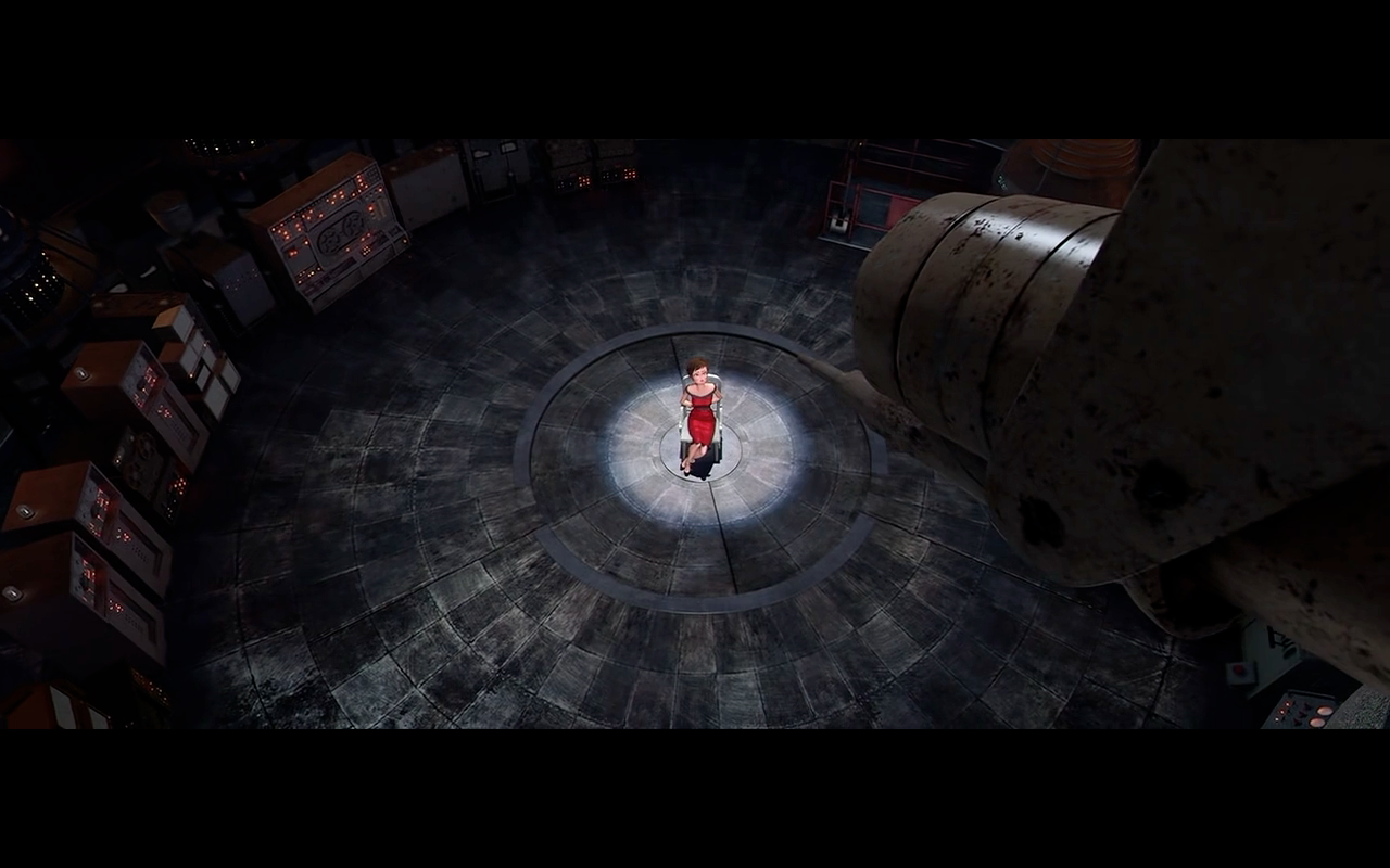 Long shot of floor and interior I surfaced.