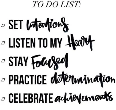 The "To DO" List