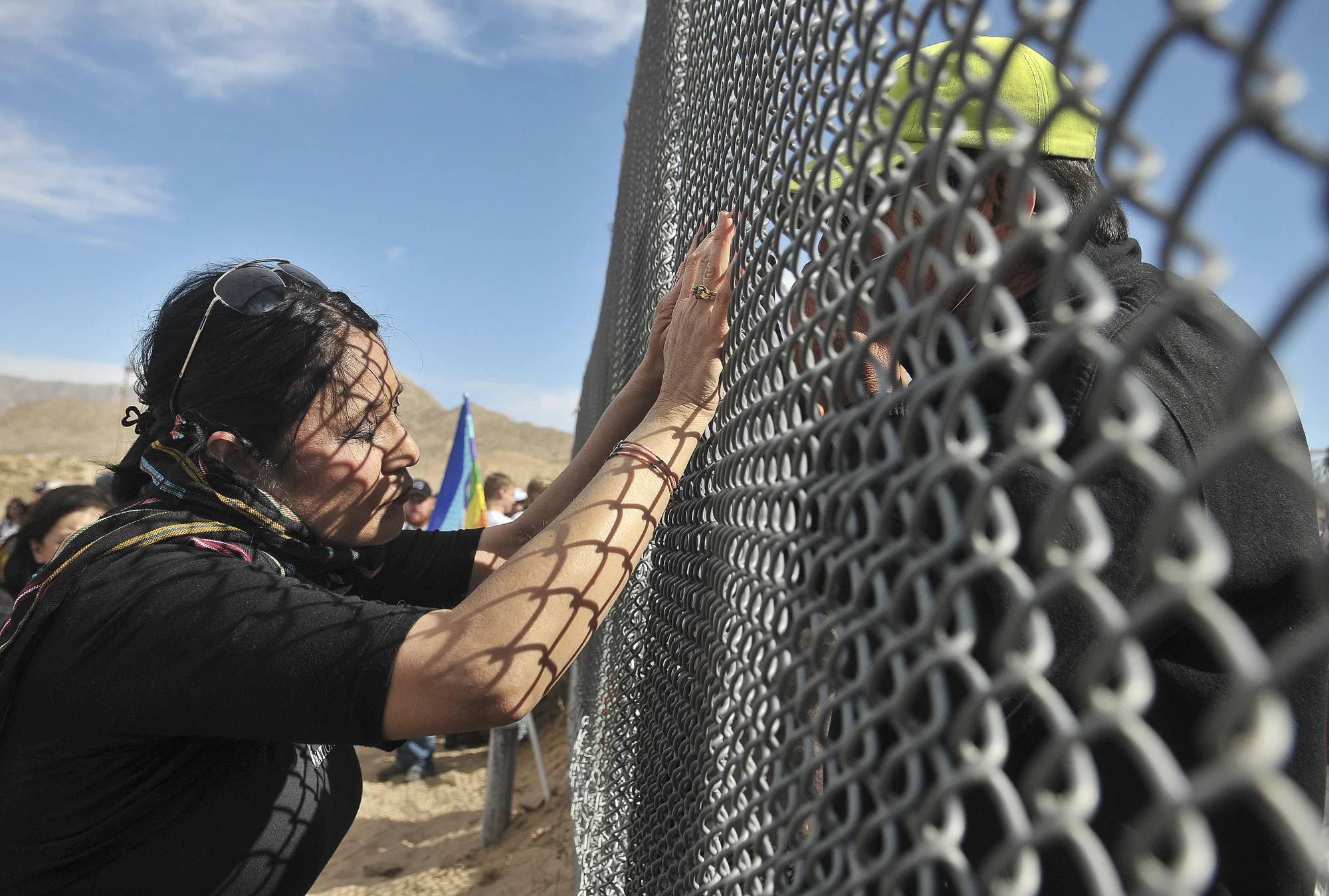 Exchange at the border.