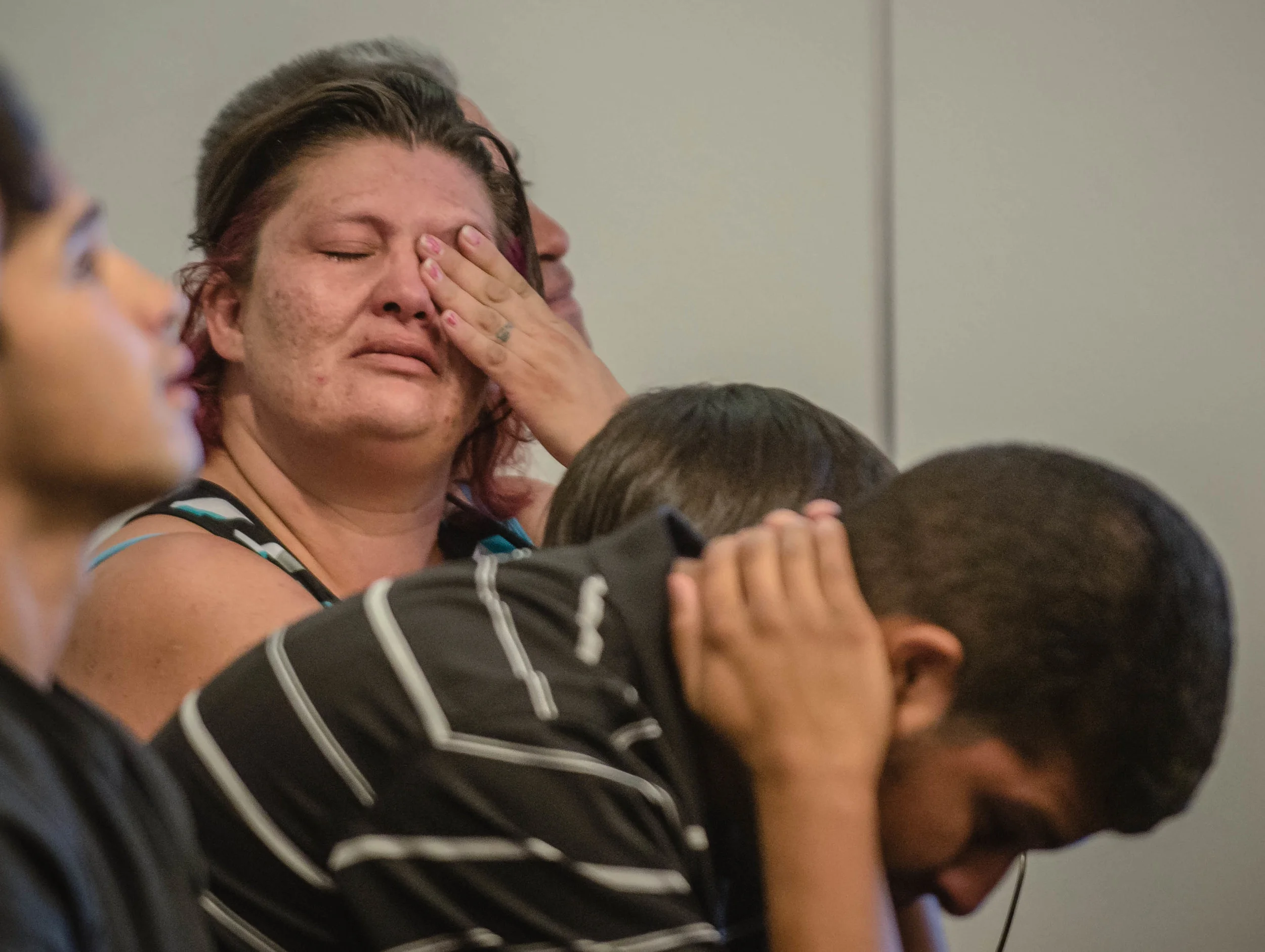 Family members of the teens accused react to hearing the bonds set at 5 million dollars.