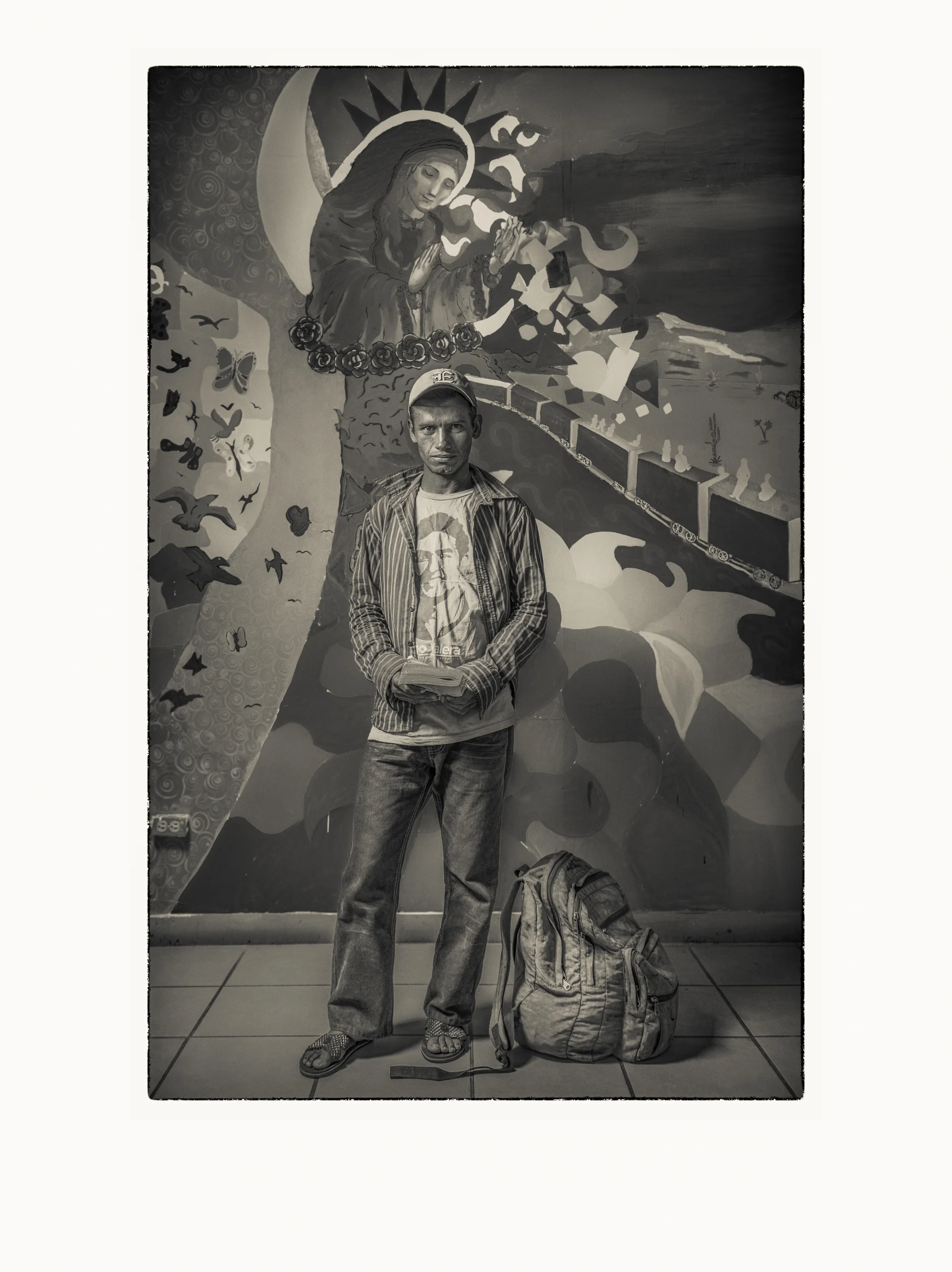 Manuel on his way to the U.S.