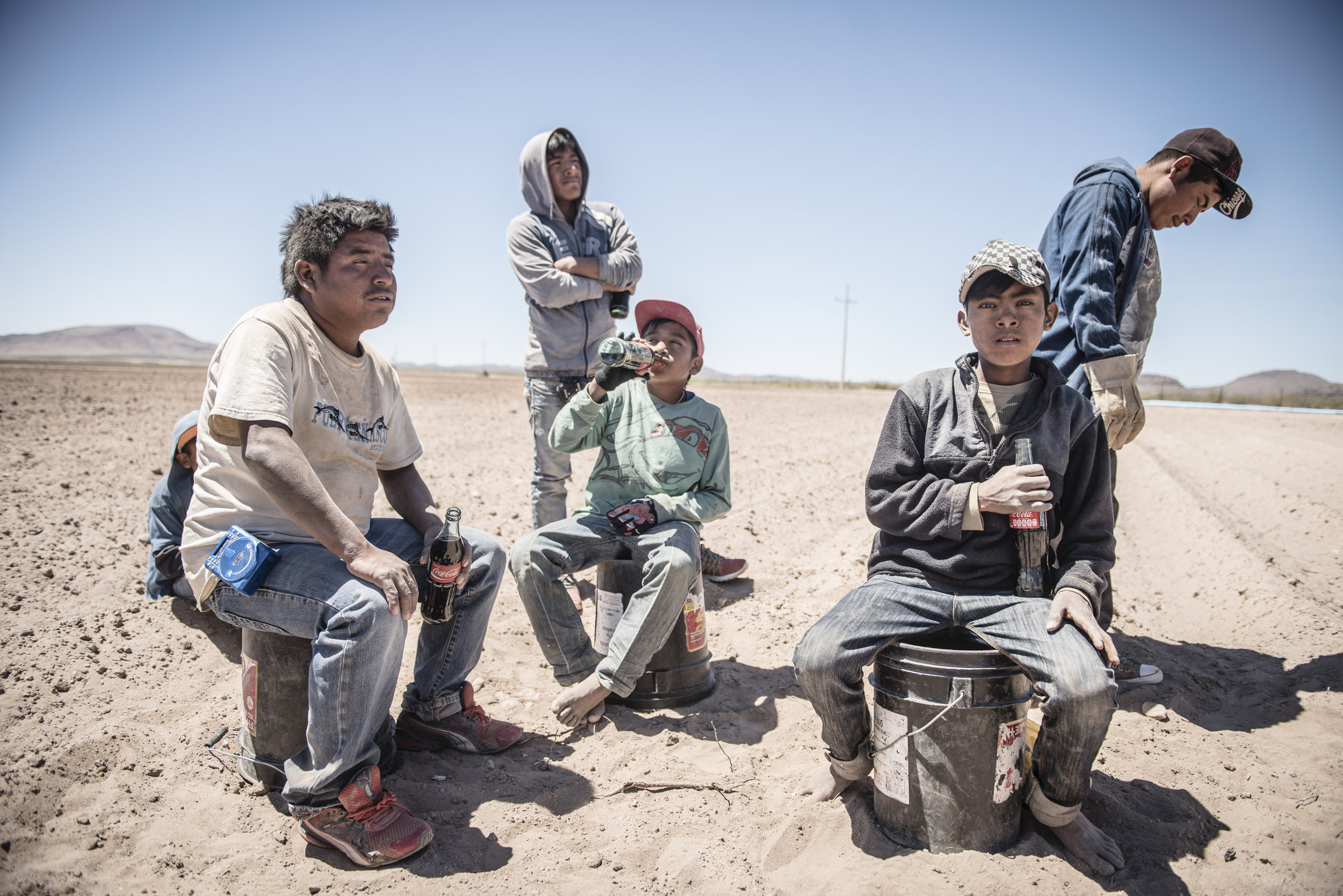 Farming on the border