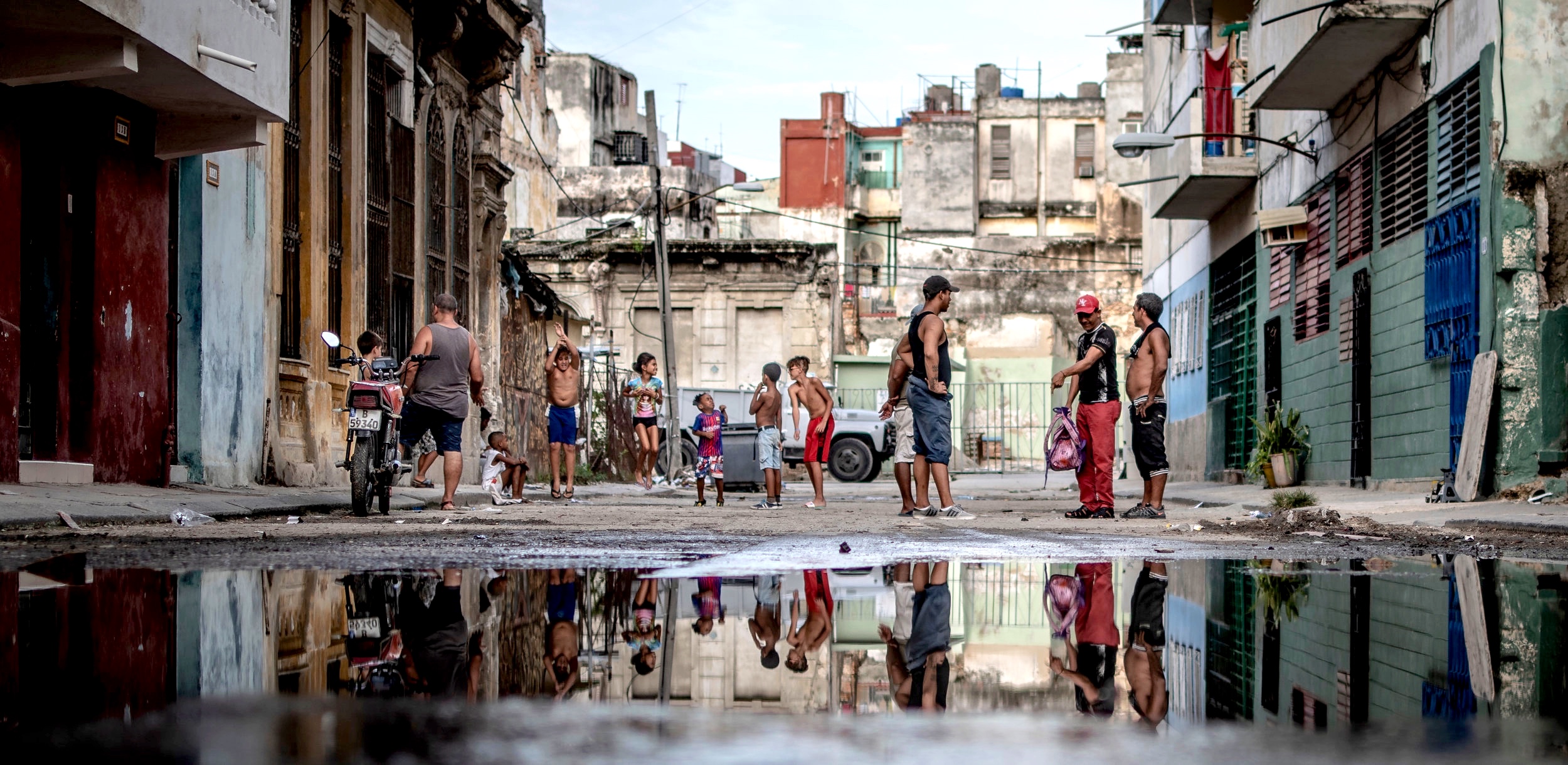 Late afternoon in Old Havana.  July 2019