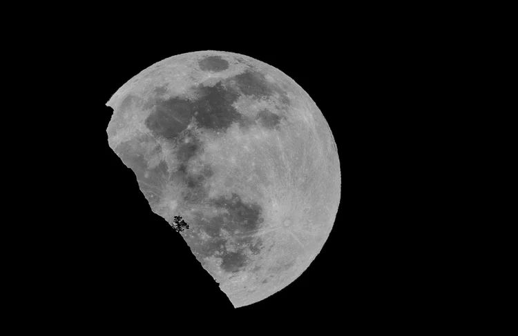 Blue Moon over the Sandia Mountains (Copy) (Copy)