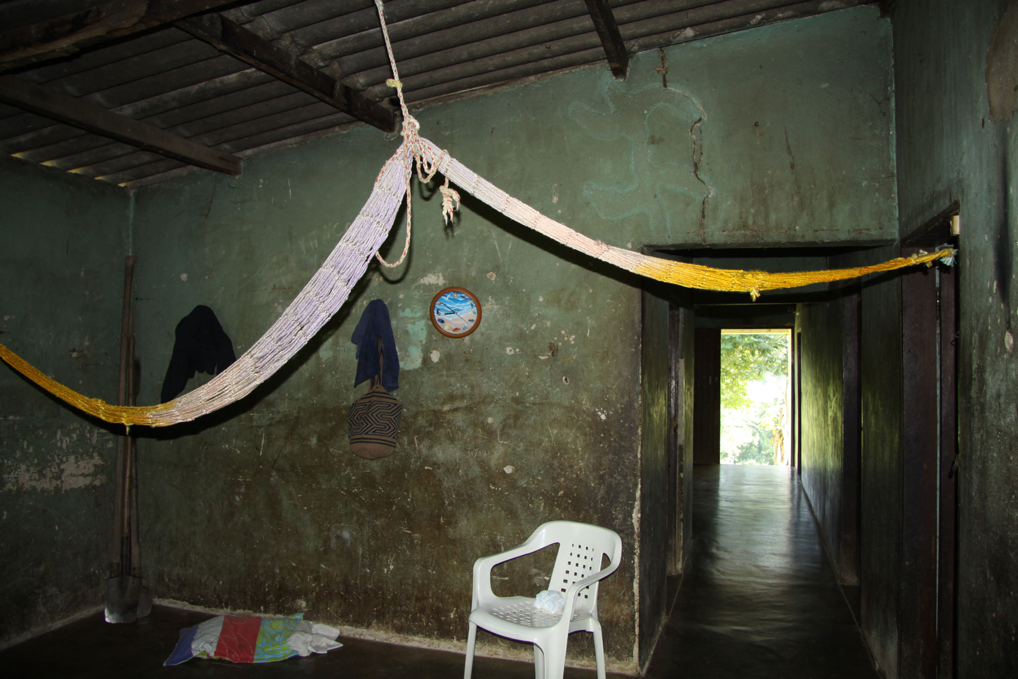 Health post bedroom.