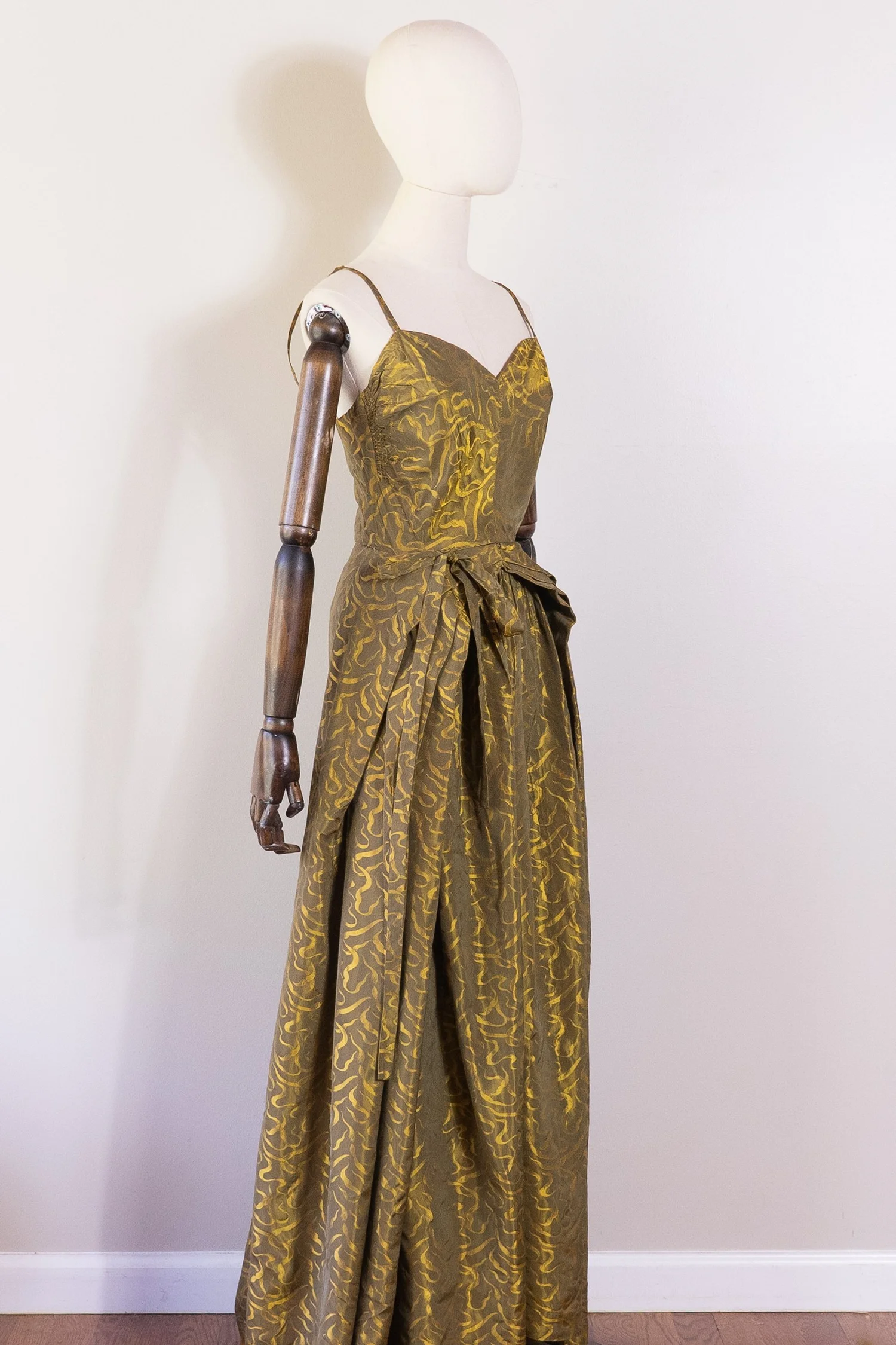 flowy wrap dress Flamenco Boho Wrap Maxi Dress