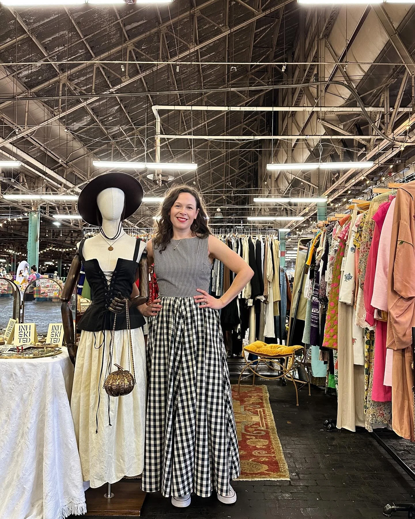 It&rsquo;s happening! And yes, it&rsquo;s pants! Vintage Charlotte Spring Market all day today.