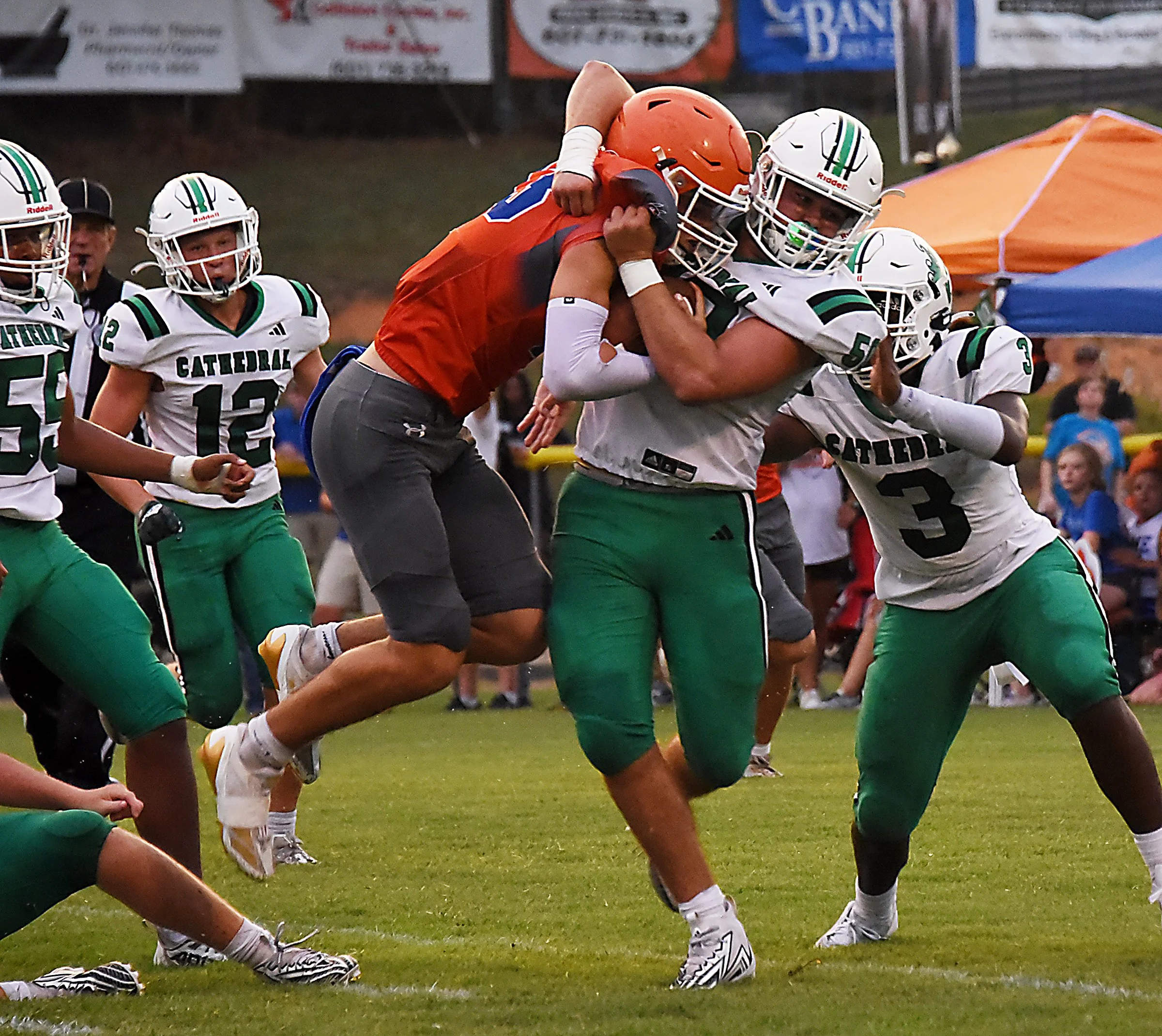 Cathedral Football: Green Wave vs. Columbia Academy