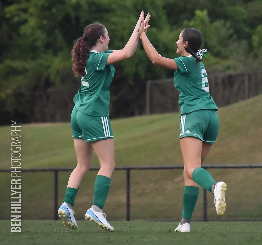 Cathedral Soccer: Lady Green Wave win at home