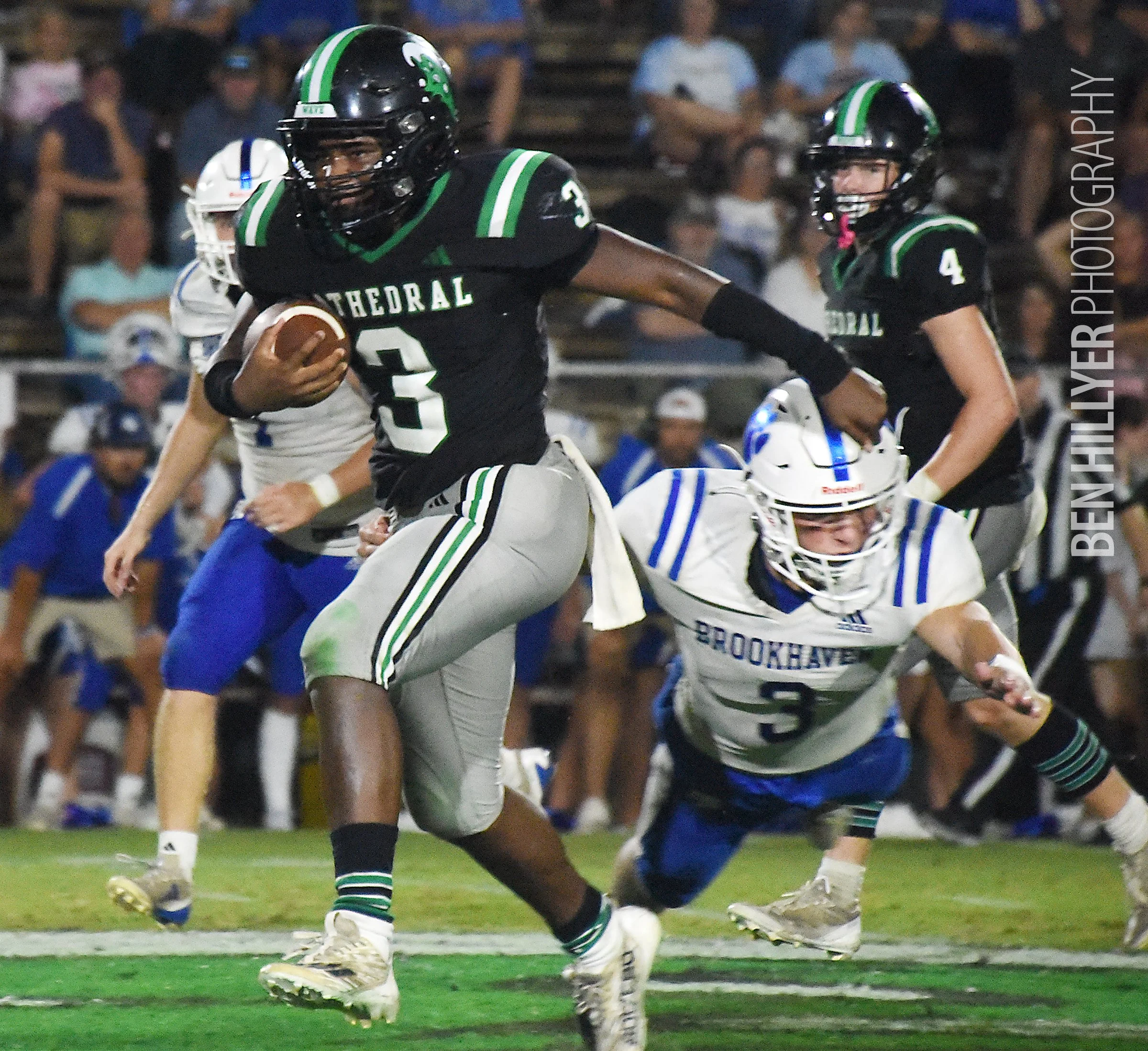 Cathedral Homecoming: Football action