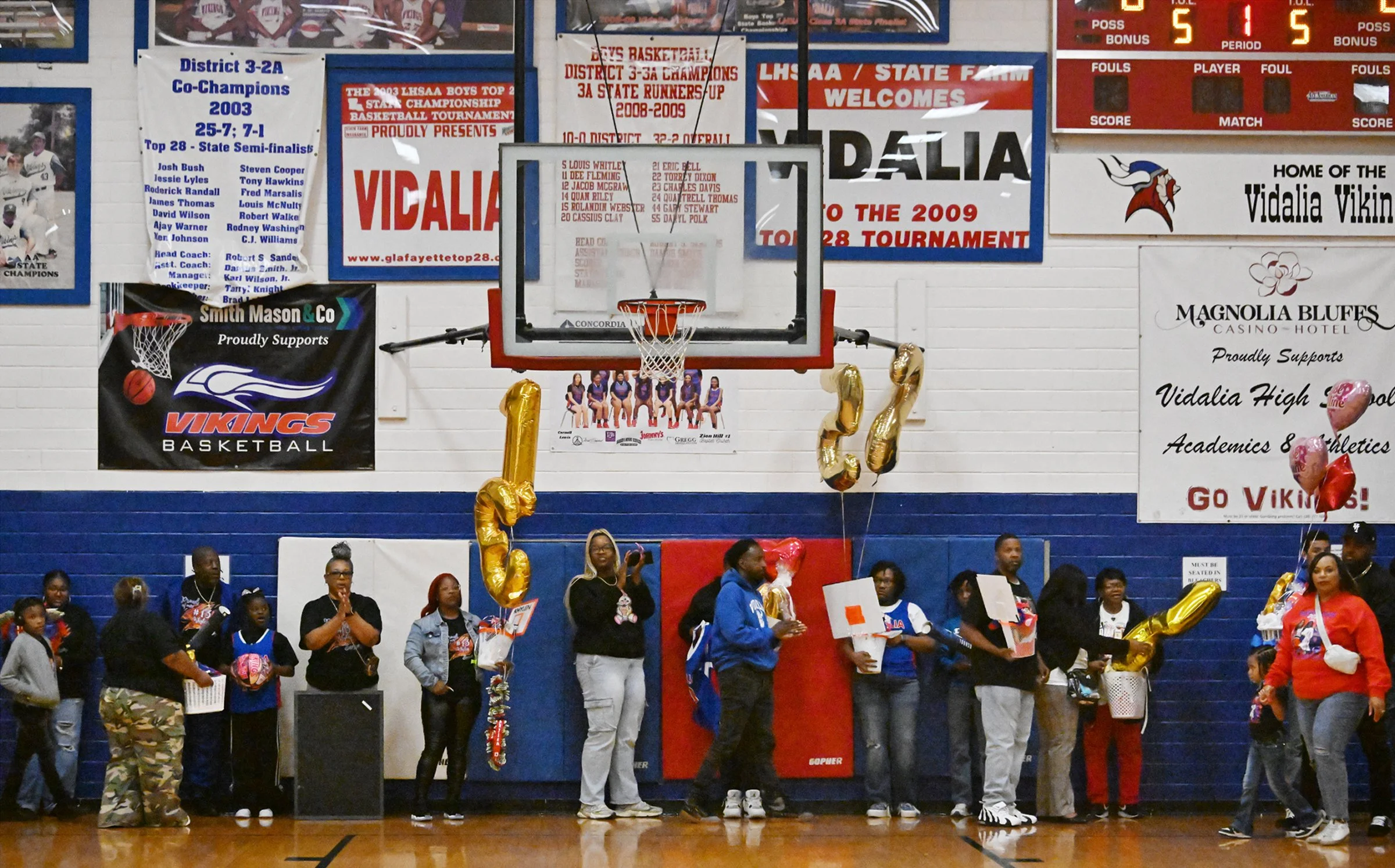 Vidalia Basketball Senior Night 