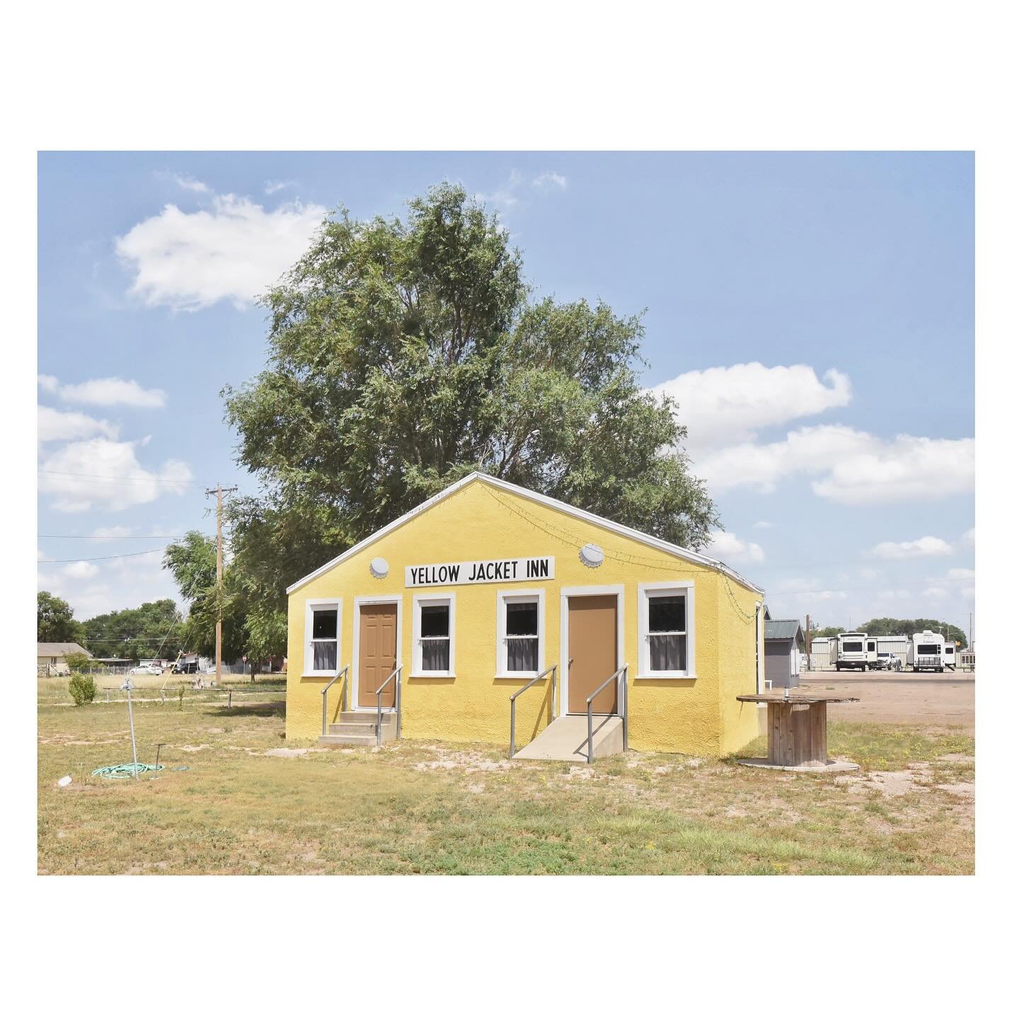 Yellow Jacket Inn. Muleshoe, Texas. 2023.