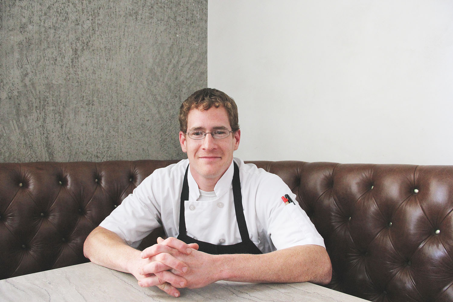 Chef Salvatore Cracco of Trou Normand