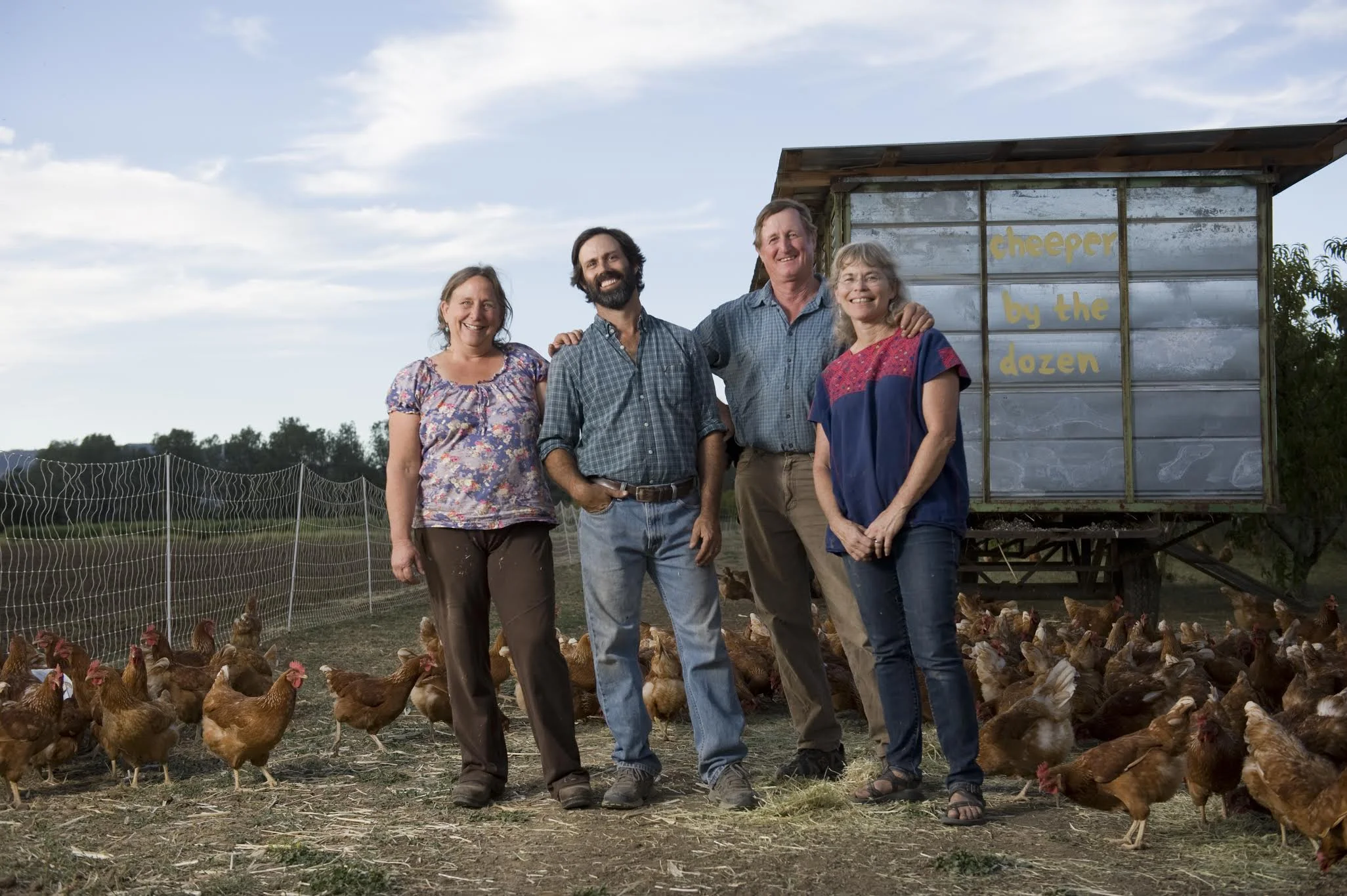 Full Belly Farm's original owners. Photo by Paolo Vescia