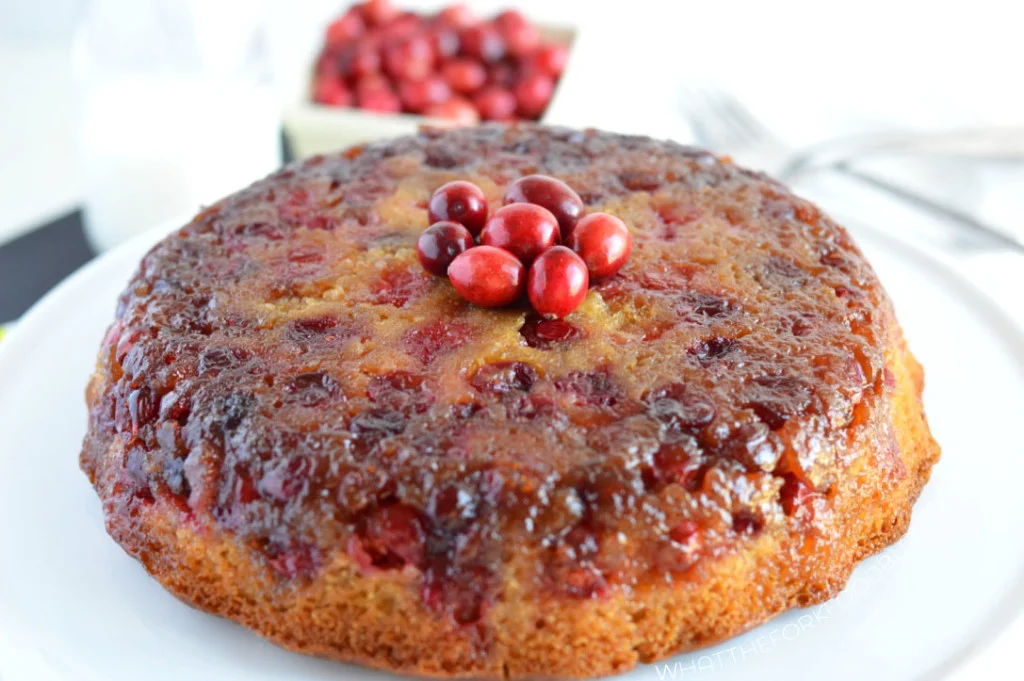 Cranberry Upside-Down Cake