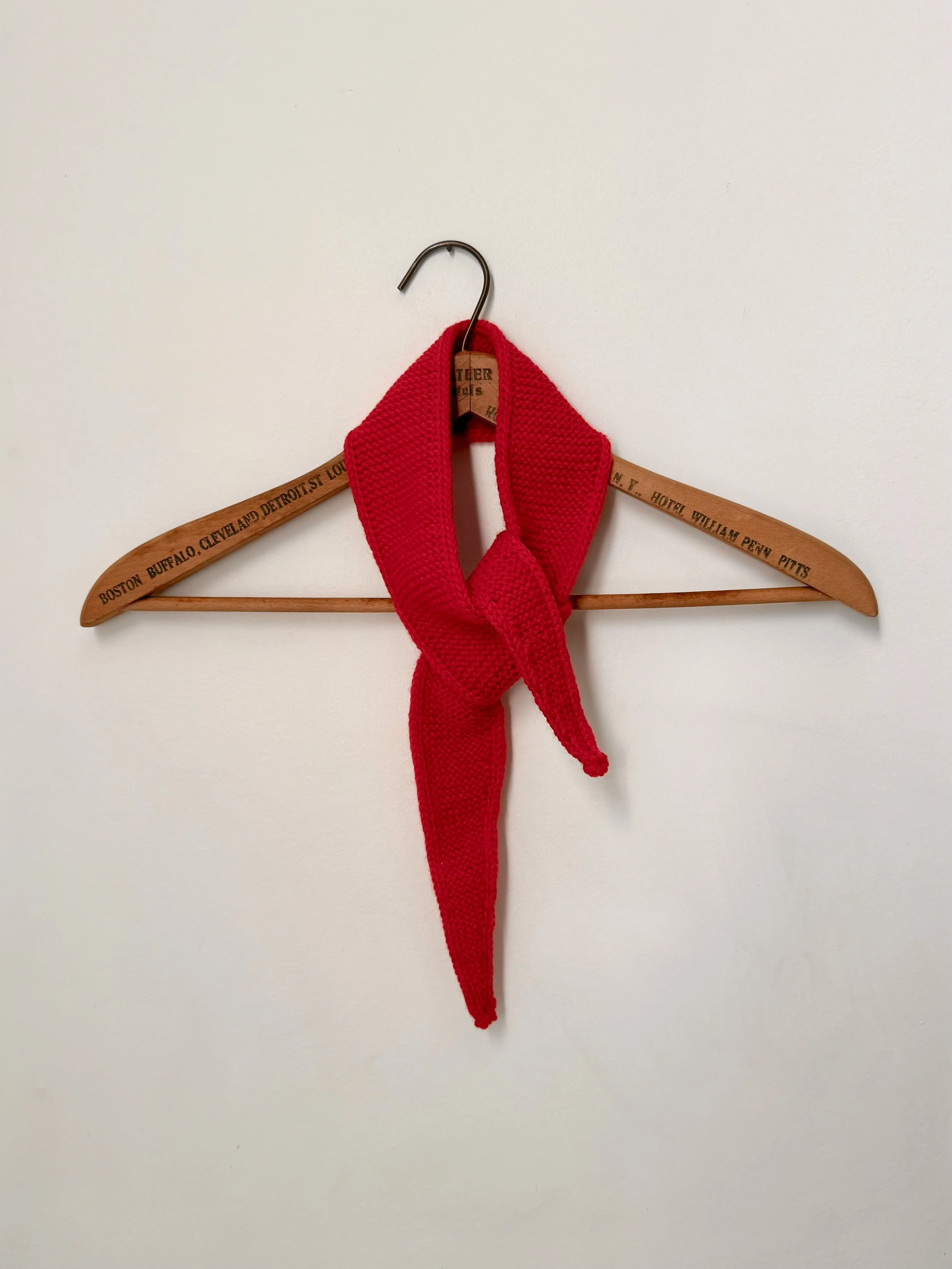 The Gardener’s Scarf, Wood Berry Red