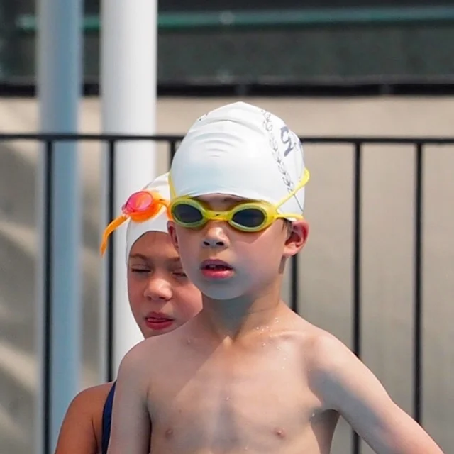 Hudson's First Swim Meet