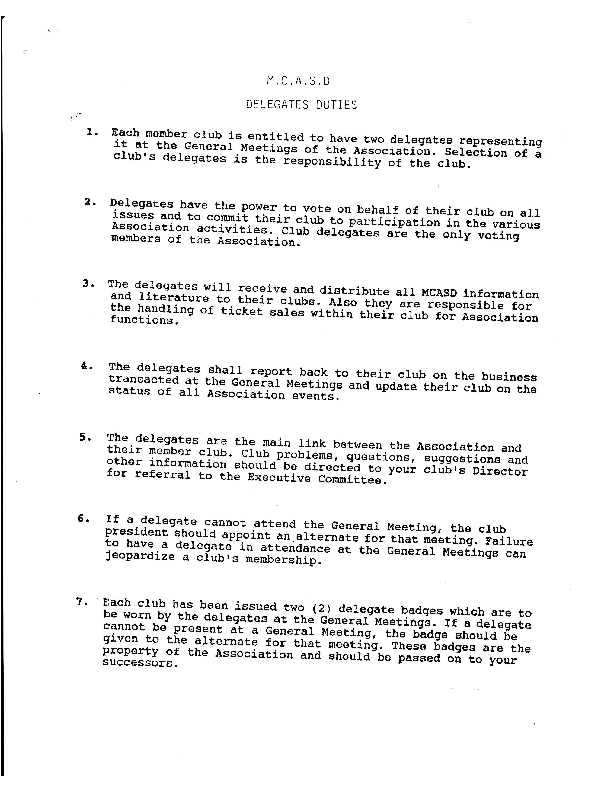 Guidelines for Duties 1993-1994 Page 16