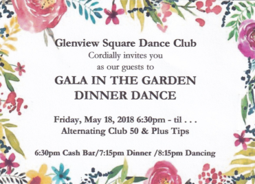 Gala in the Garden Invitation 2018