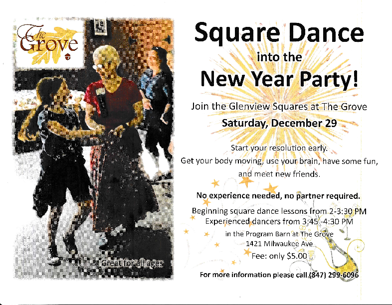 Flyer - New Year's Party for Beginners