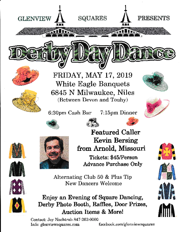 Derby Day Dinner Dance Flyer 2019