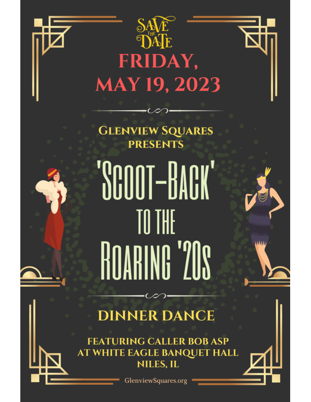 Dinner Dance Flyer - Scoot Back to the Roaring 20s
