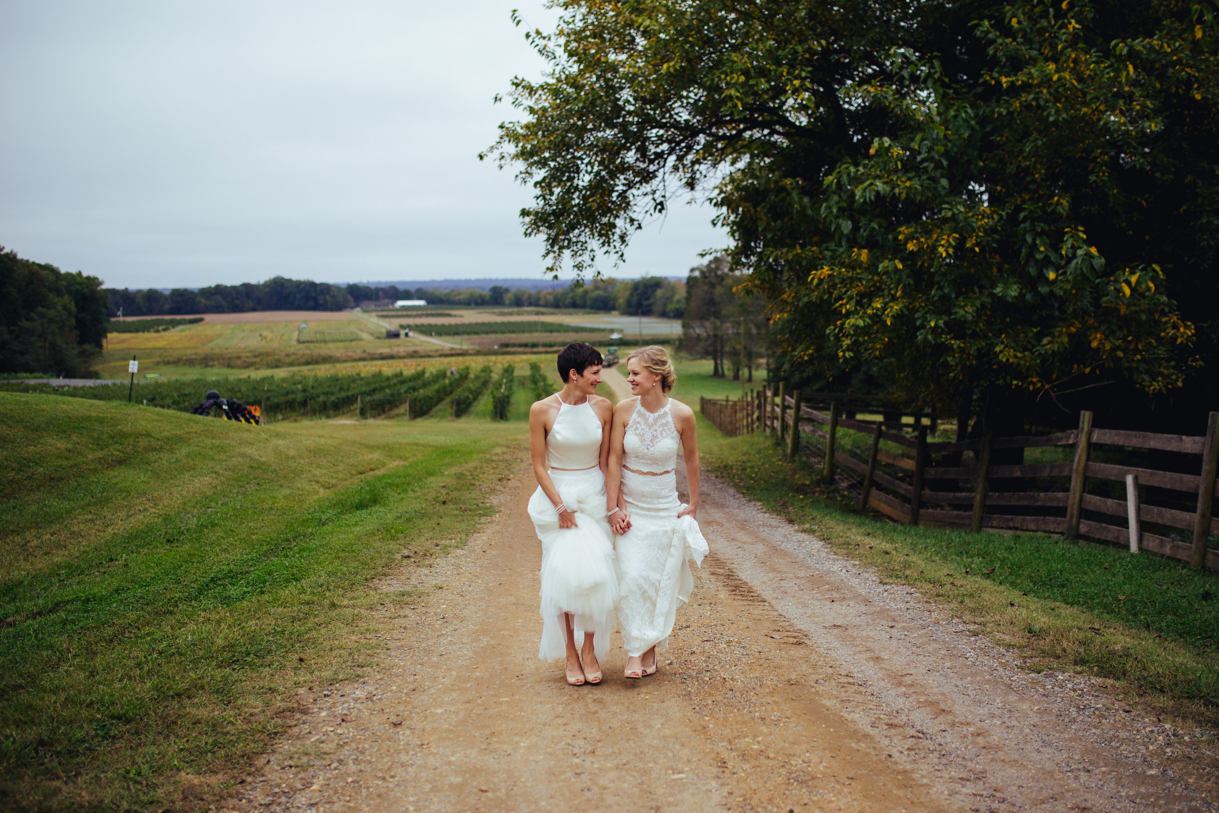 Real Wedding Mel Nell Peaceful Lakeside Wedding With Two