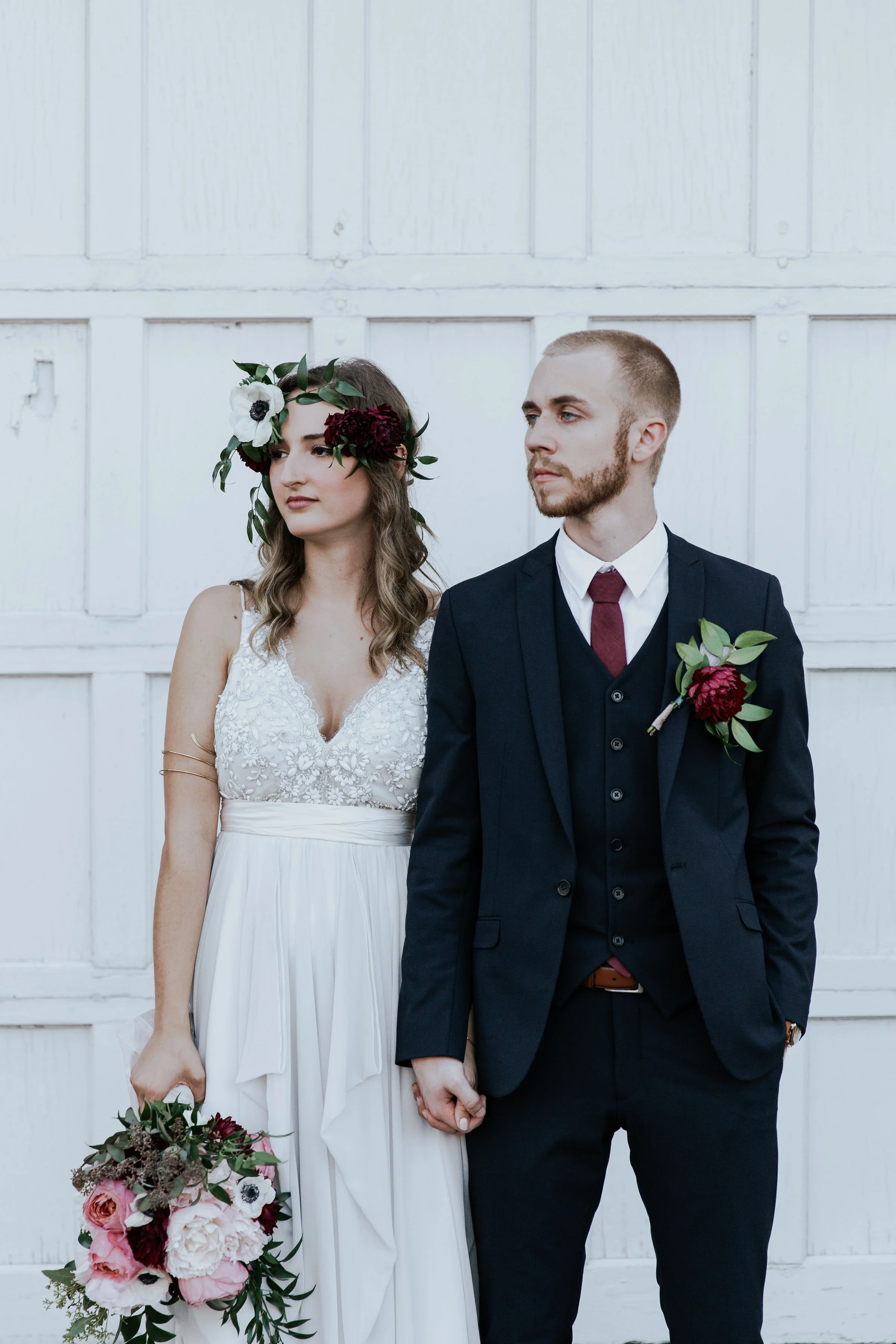 Real Wedding: Kiersten + Matt :: Modern + Romantic Barn Wedding in Chattanooga