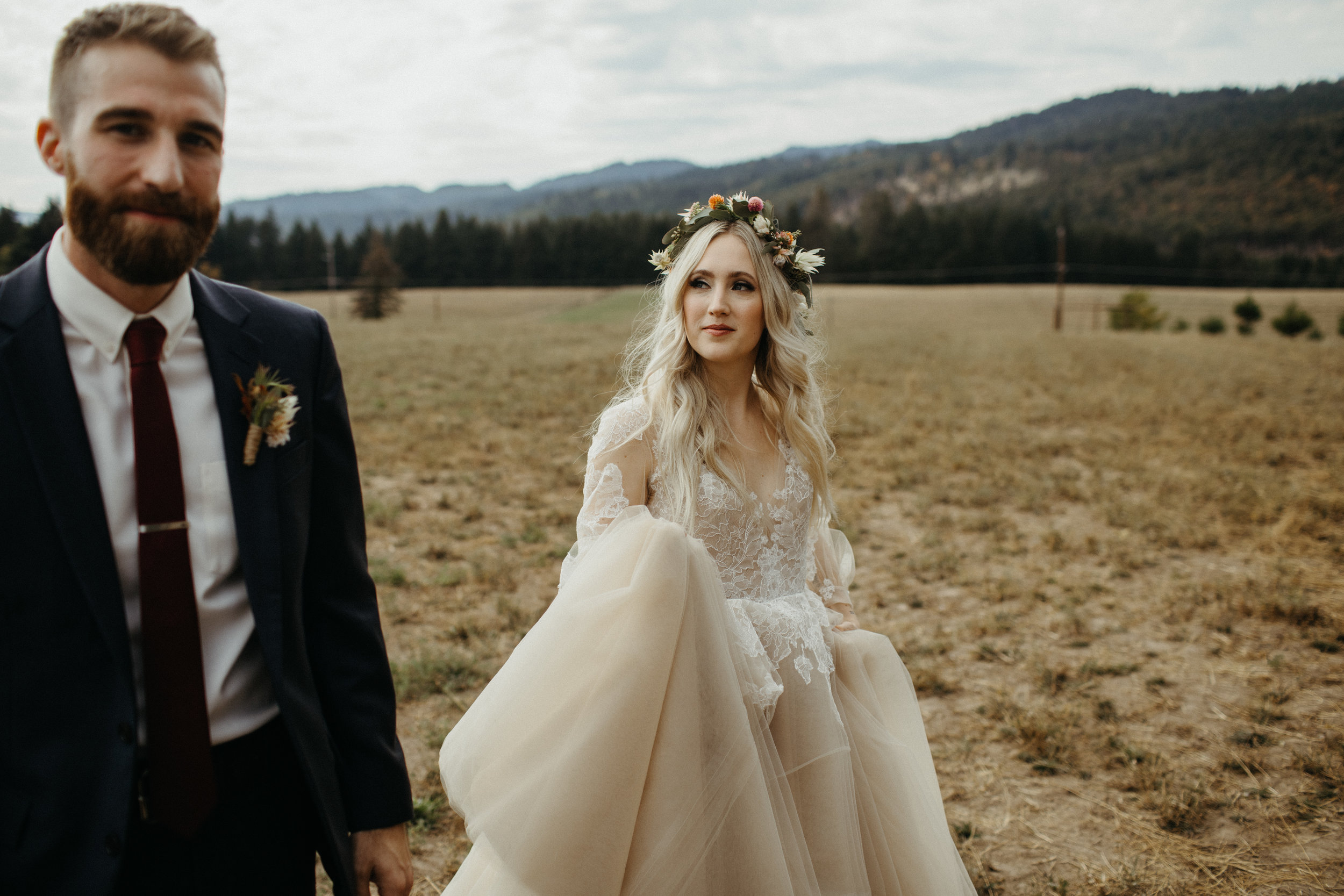 Real Wedding: Mattie + Peter :: Lush + Romantic Barn Wedding with ...