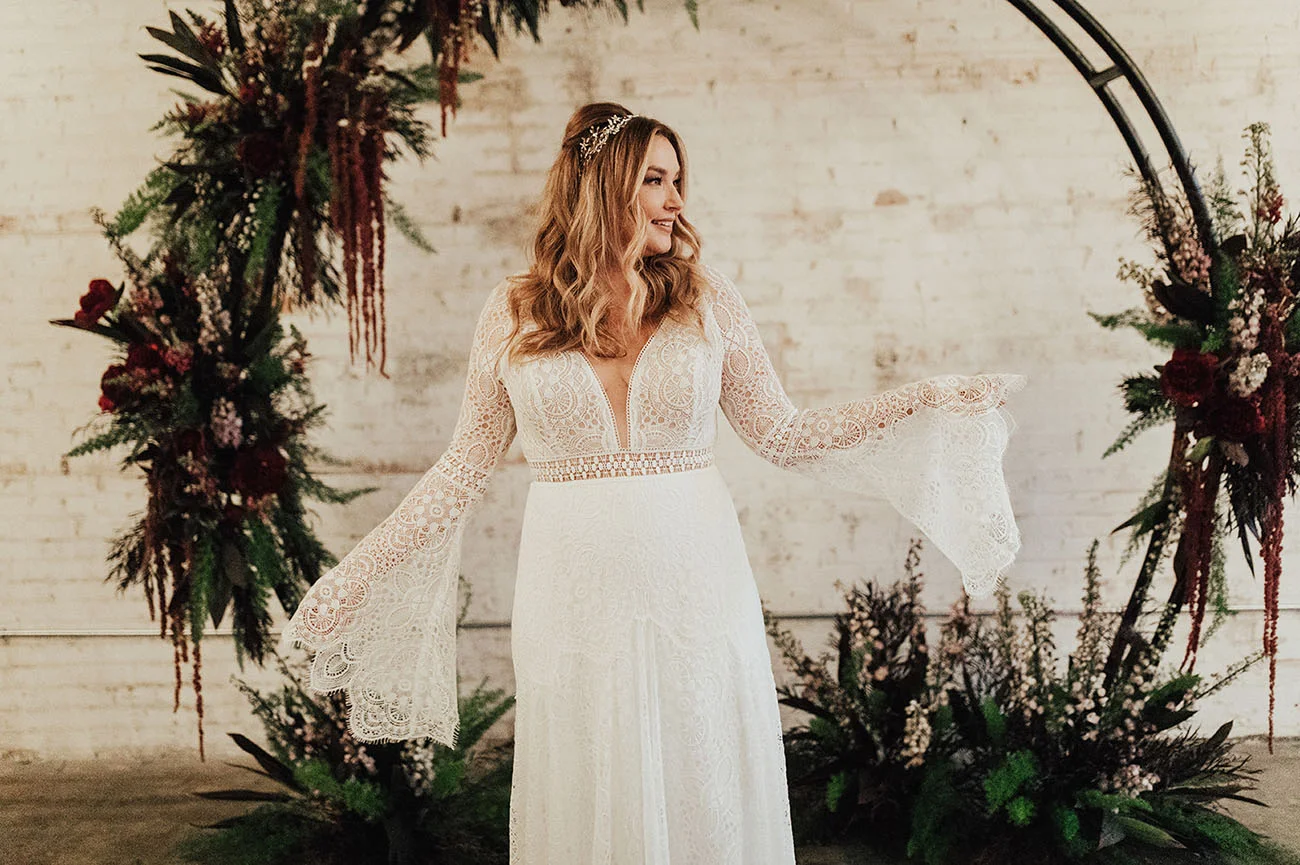 Real Wedding: Liz + Brian :: Moody + Edgey Warehouse Wedding | as featured on Green Wedding Shoes