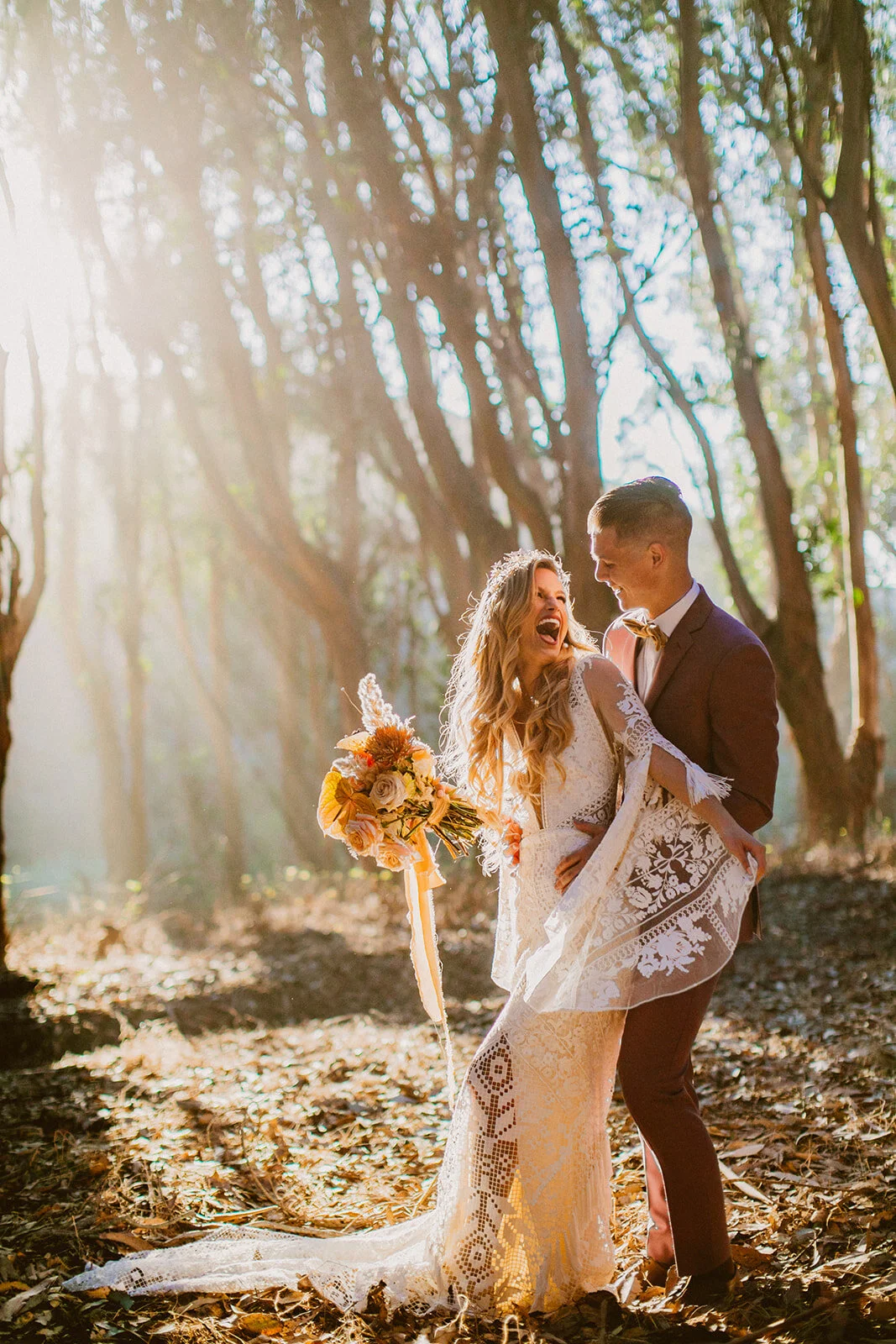 Dreamy Boho Golden Hour Wedding Inspo in Rue De Seine