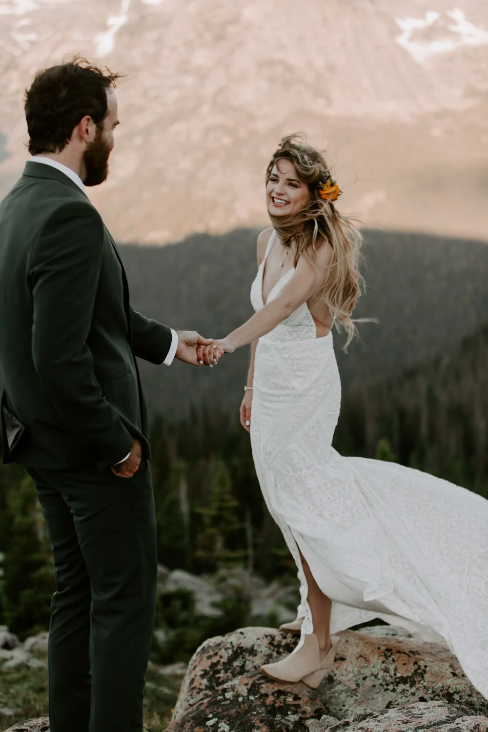 Real Wedding: Samantha + Jack :: Indie + Boho Colorado Wedding in Rue De Seine