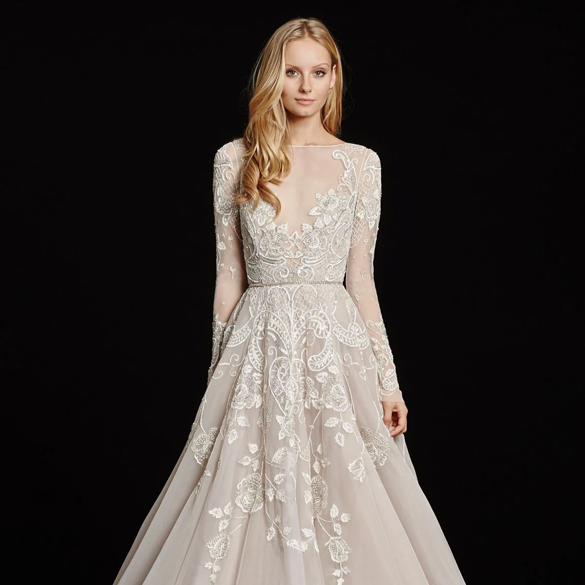 hayley paige lauren gown used