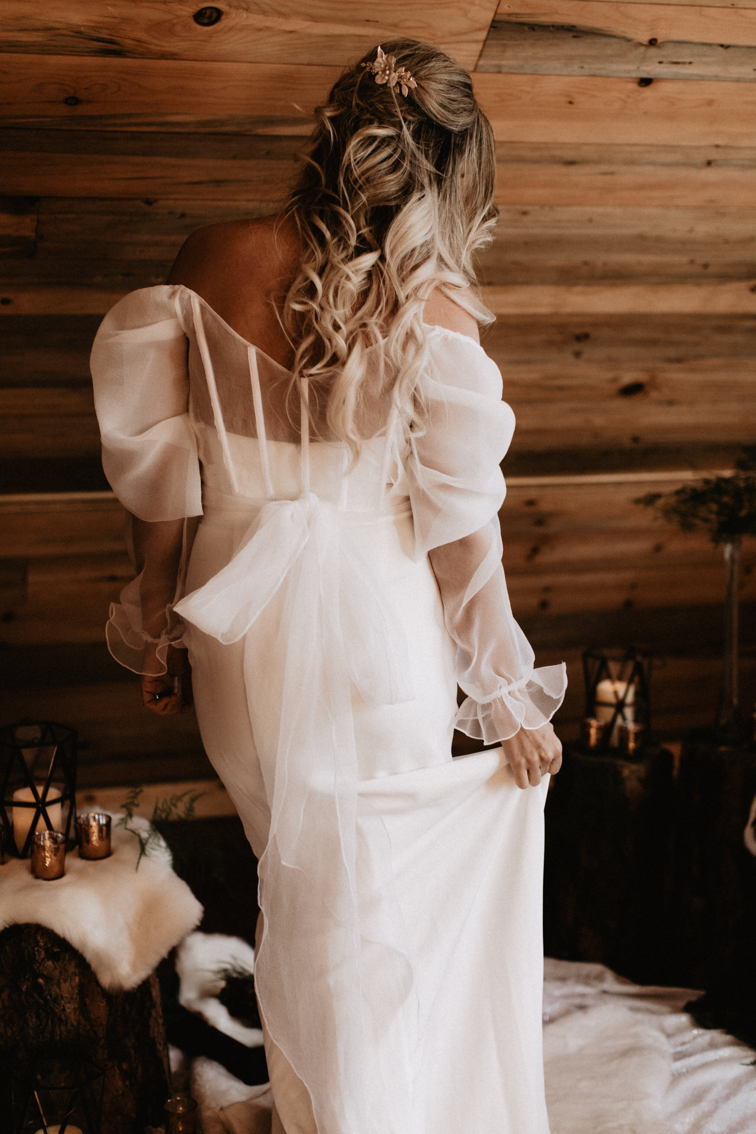  The Label Rose Wedding Dress Deer Creek Valley Ranch Denver Colorado a&amp;be x anna be bridal shop 