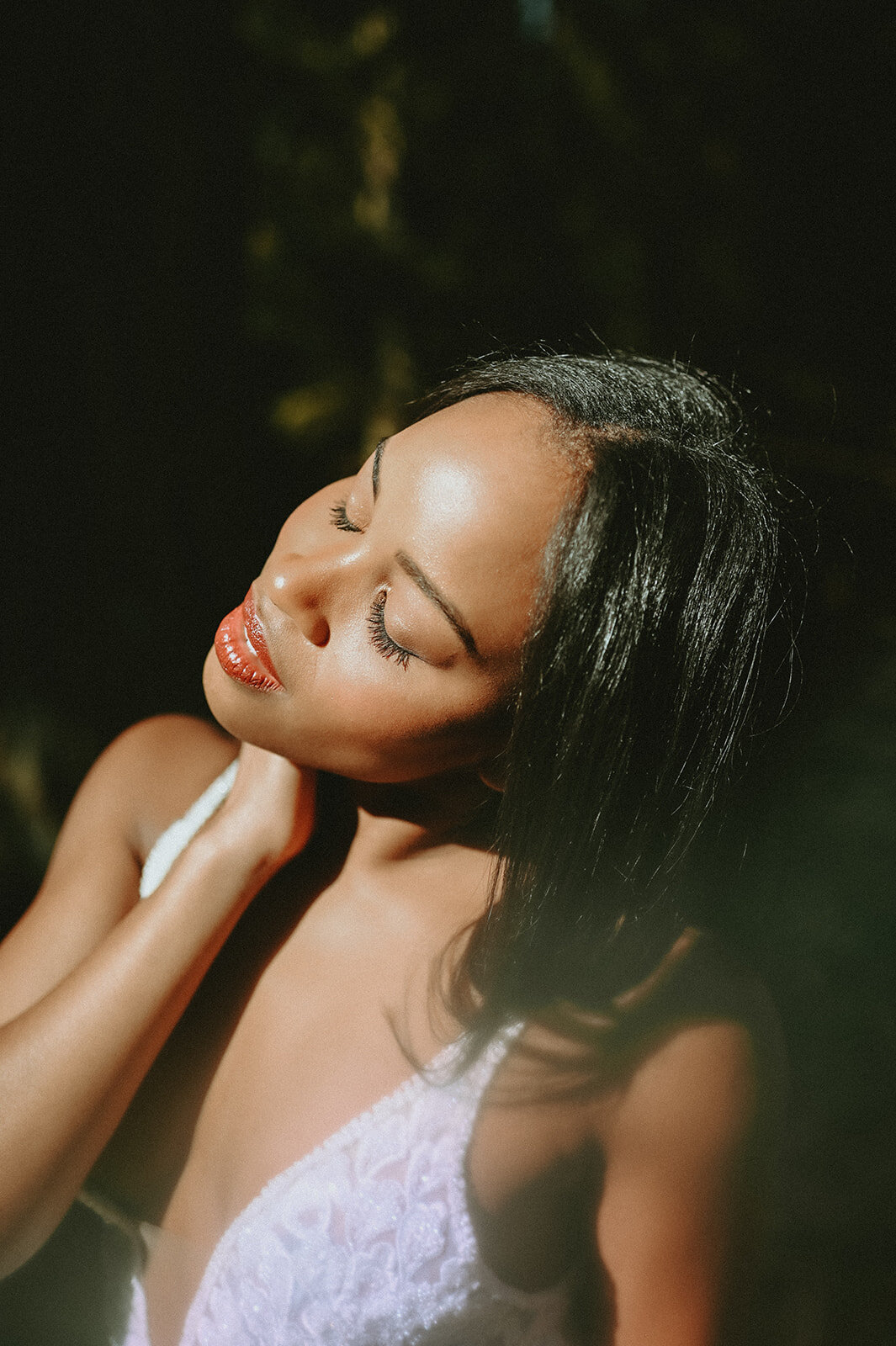  Styled bridal session with Emily Noelle Photography in the Made With Love River Wedding dress at the Hoyt Arboretum in Portland, Oregon 