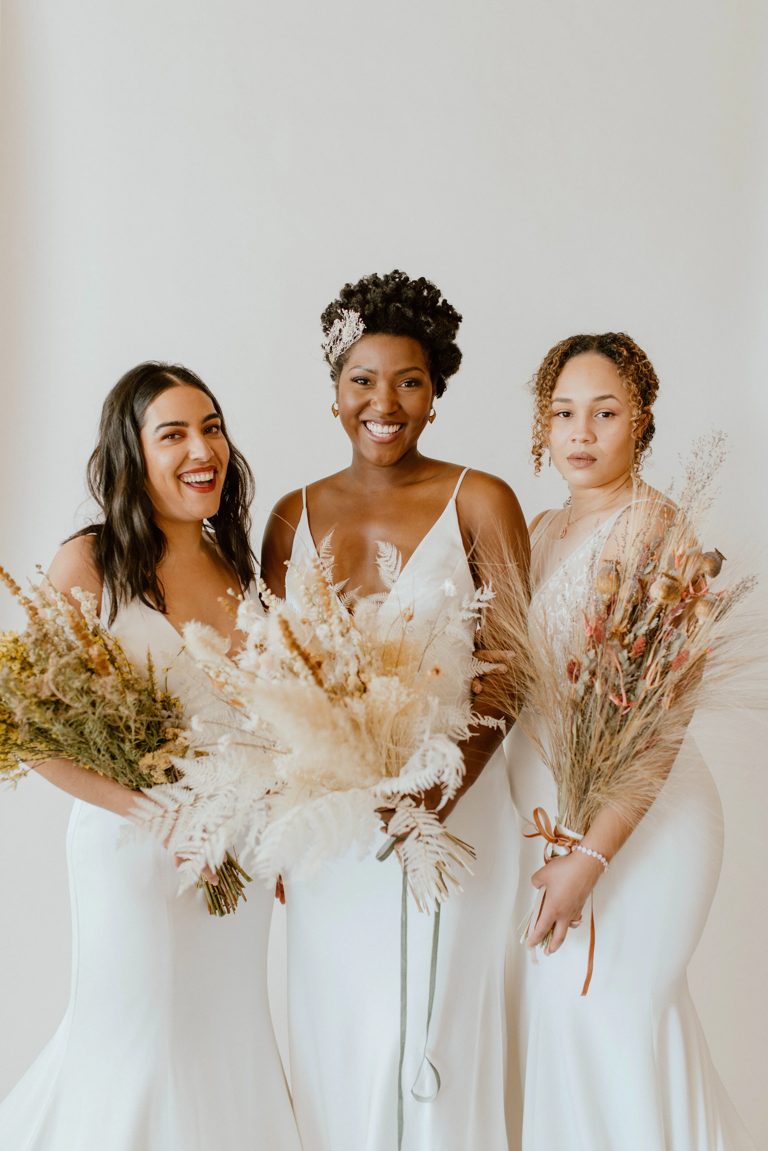  Arthouse Sacramento styled wedding shoot in Jenny Yoo Marnie, Callahan, and Harlow wedding dresses photographed by Eden B. Photography 