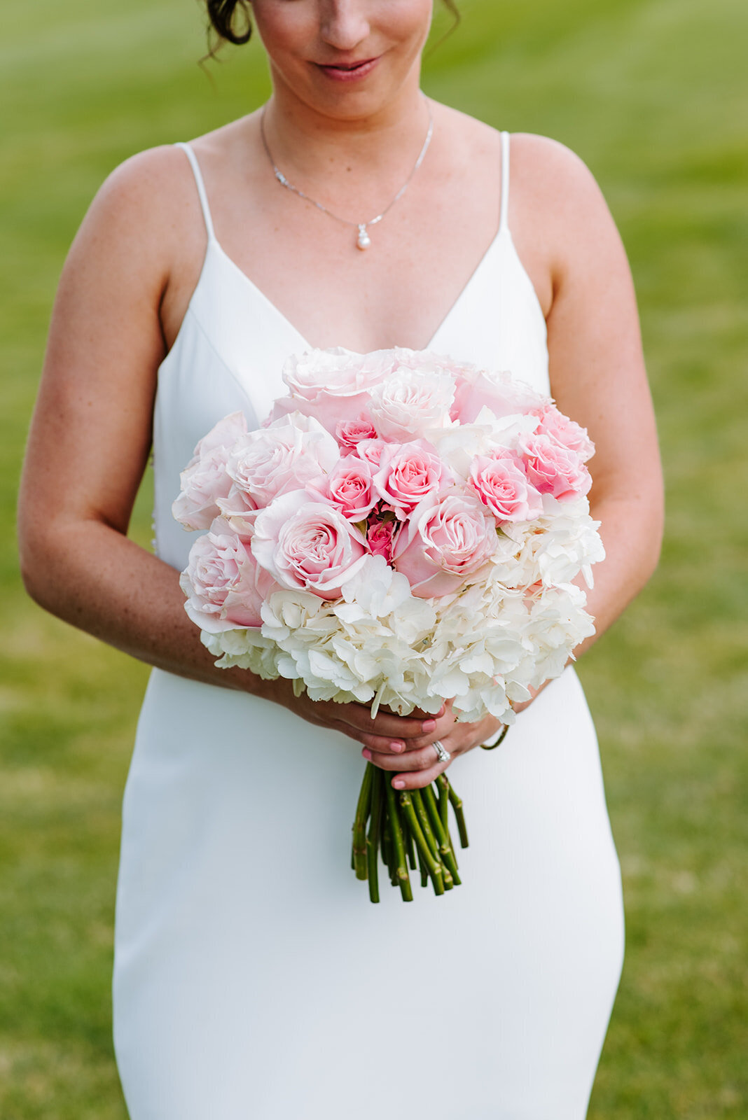  Anais Anette Poppy wedding dress for Katie and Billy’s Arrowhead Golf course wedding 