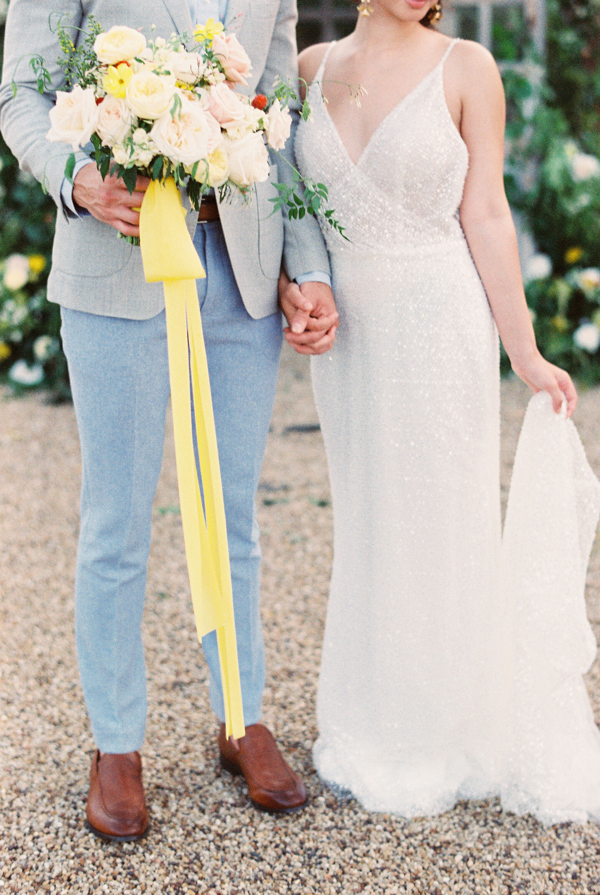  Romantic wedding inspiration in Made With Love Mila wedding gown at The White Sparrow in Texas. 