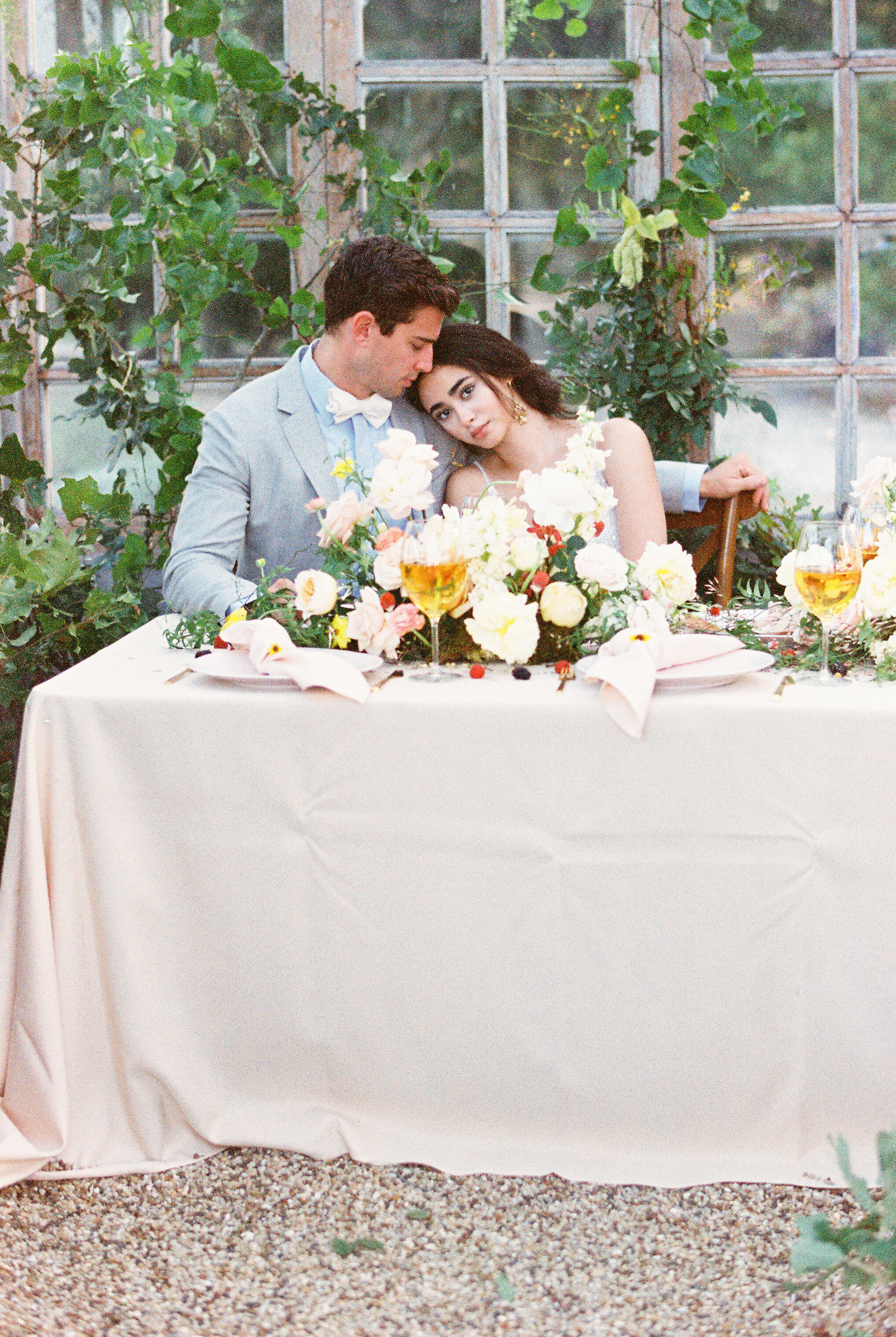  Romantic wedding inspiration in Made With Love Mila wedding gown at The White Sparrow in Texas. 