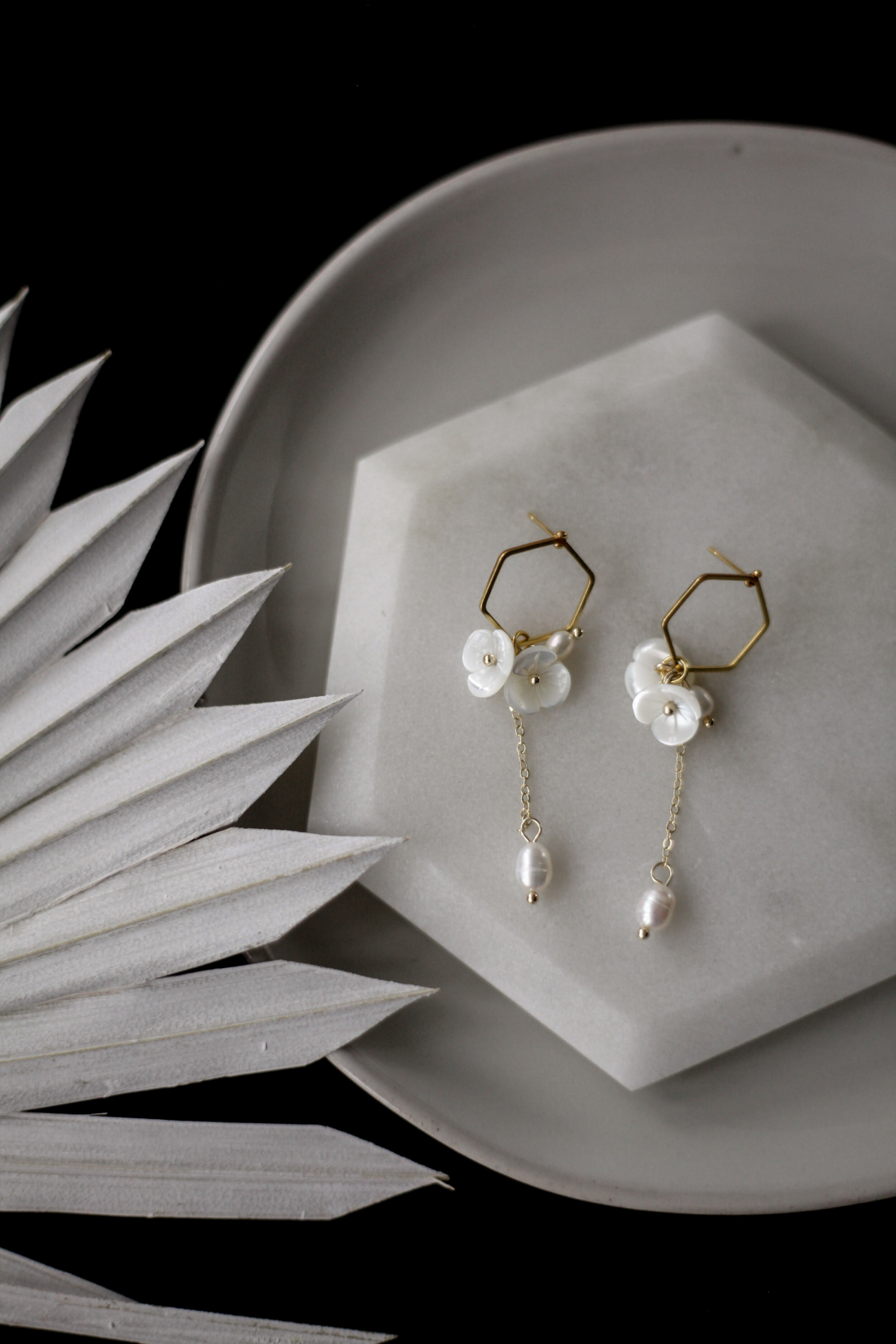 mav earrings by poppy lane — $49