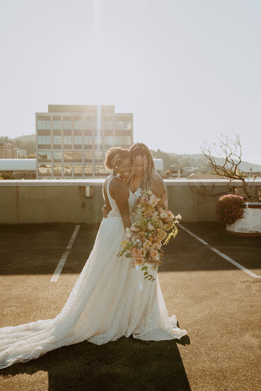 made with love roof top wedding styled shoot