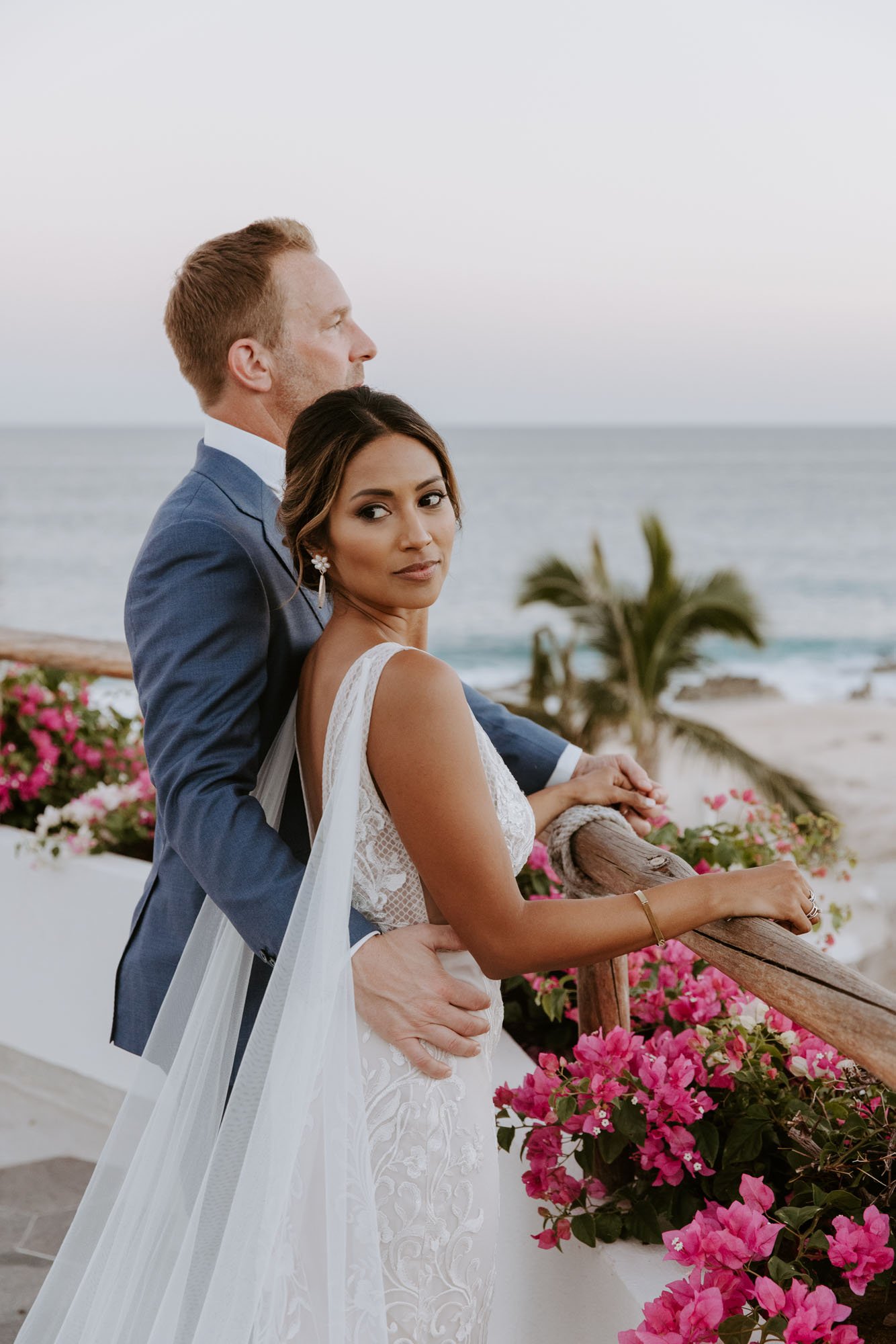 beach wedding inpsiration featuring riley by made with love wedding dress