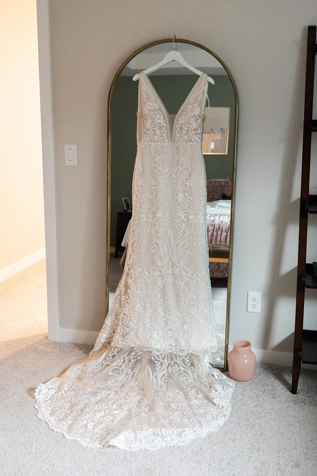 hanging dress photo featuring riley by made with love bridal