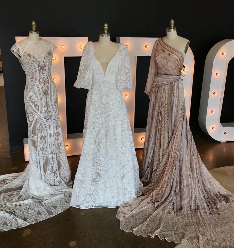 sachin and babi light blue dress Wedding Dress Rental Dallas – Affordable Luxury Bridal Gowns for Every Bride main image 1