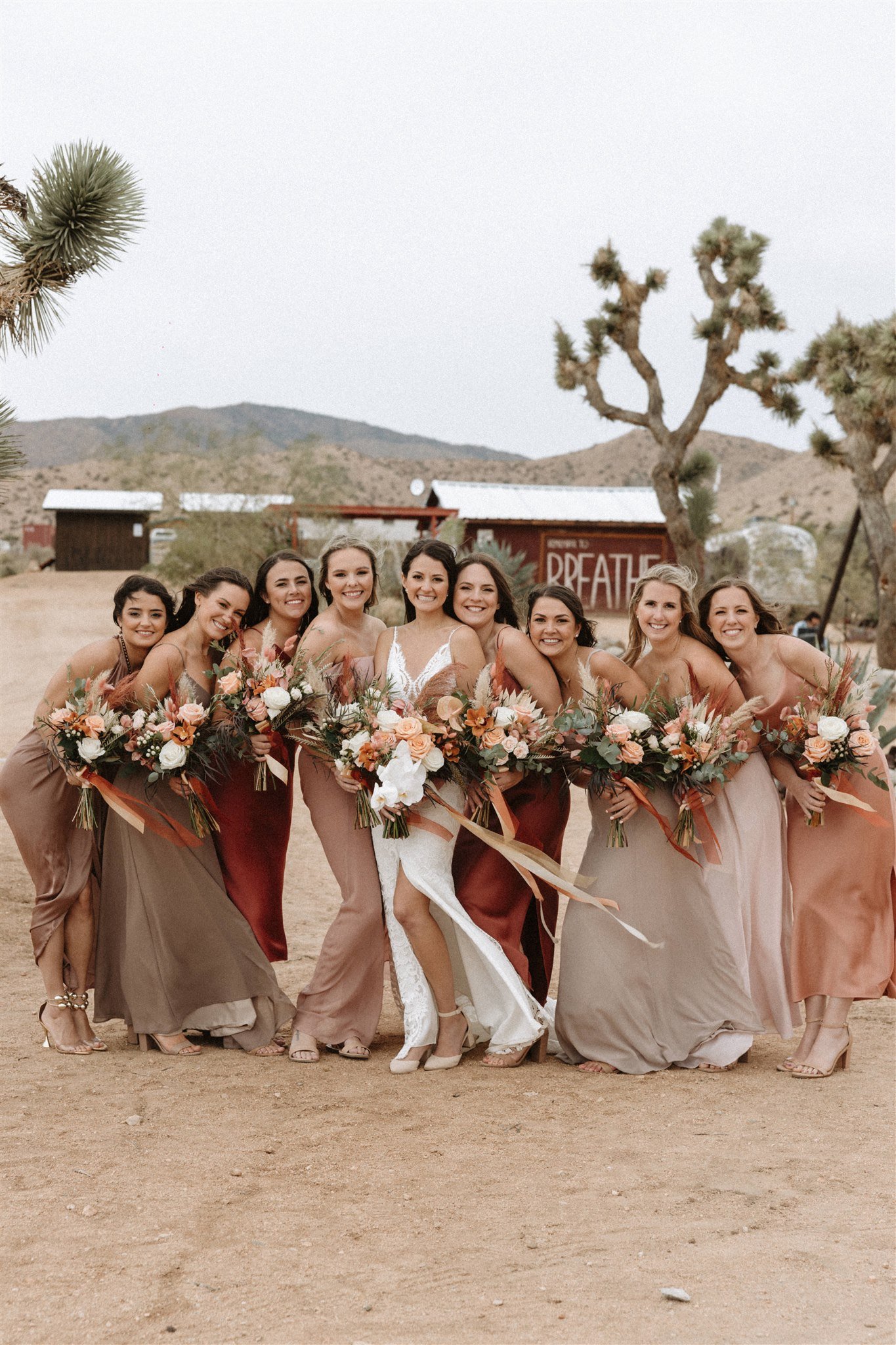 desert wedding bridesmaid dresses Attire Boho Desert Bliss Wedding With A Rue De Sine Gown Friar Tux Color:Cobalt Stripe Triumph Ongoing - 0403 bcbg blue backless dress 1x Women Dress